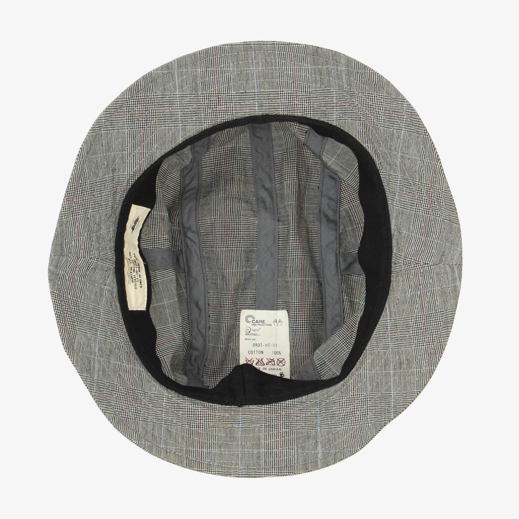 Plaid Patterned Bucket Hat