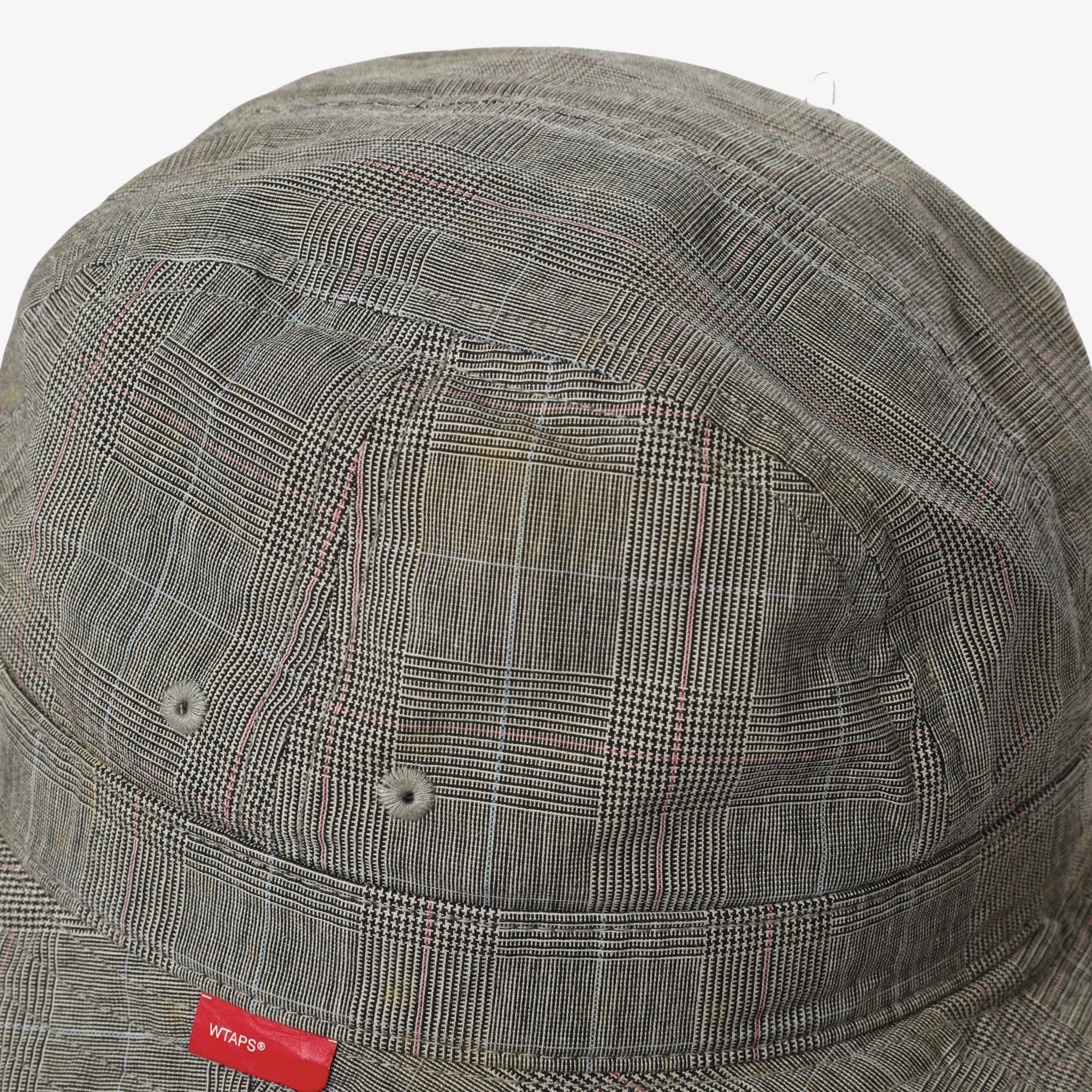 Plaid Patterned Bucket Hat