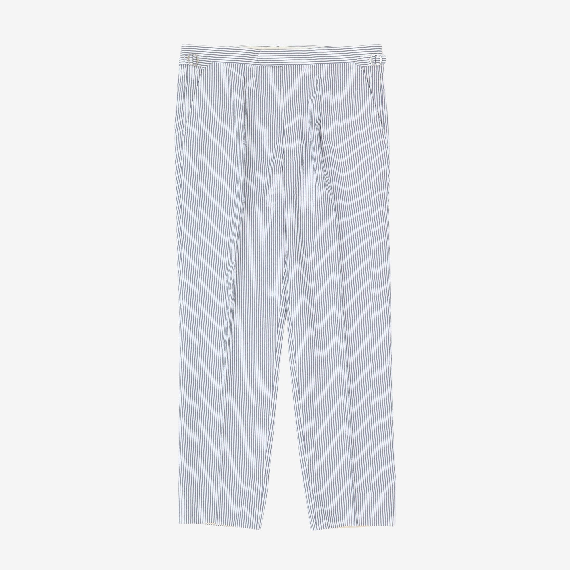 Bengal Stripe Seersucker Morning Trousers (36W X 31L)