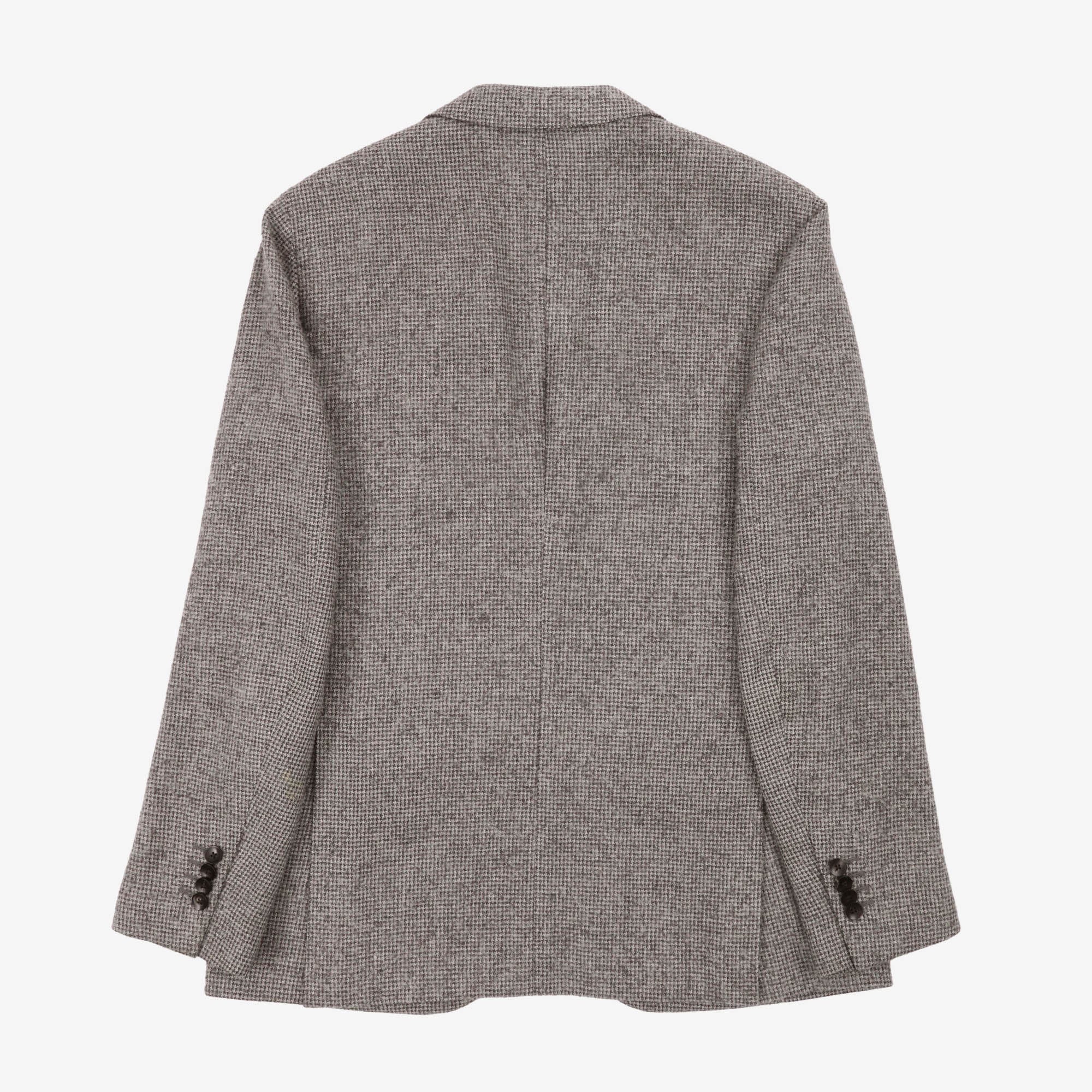 Alpaca Blend Tweed Blazer