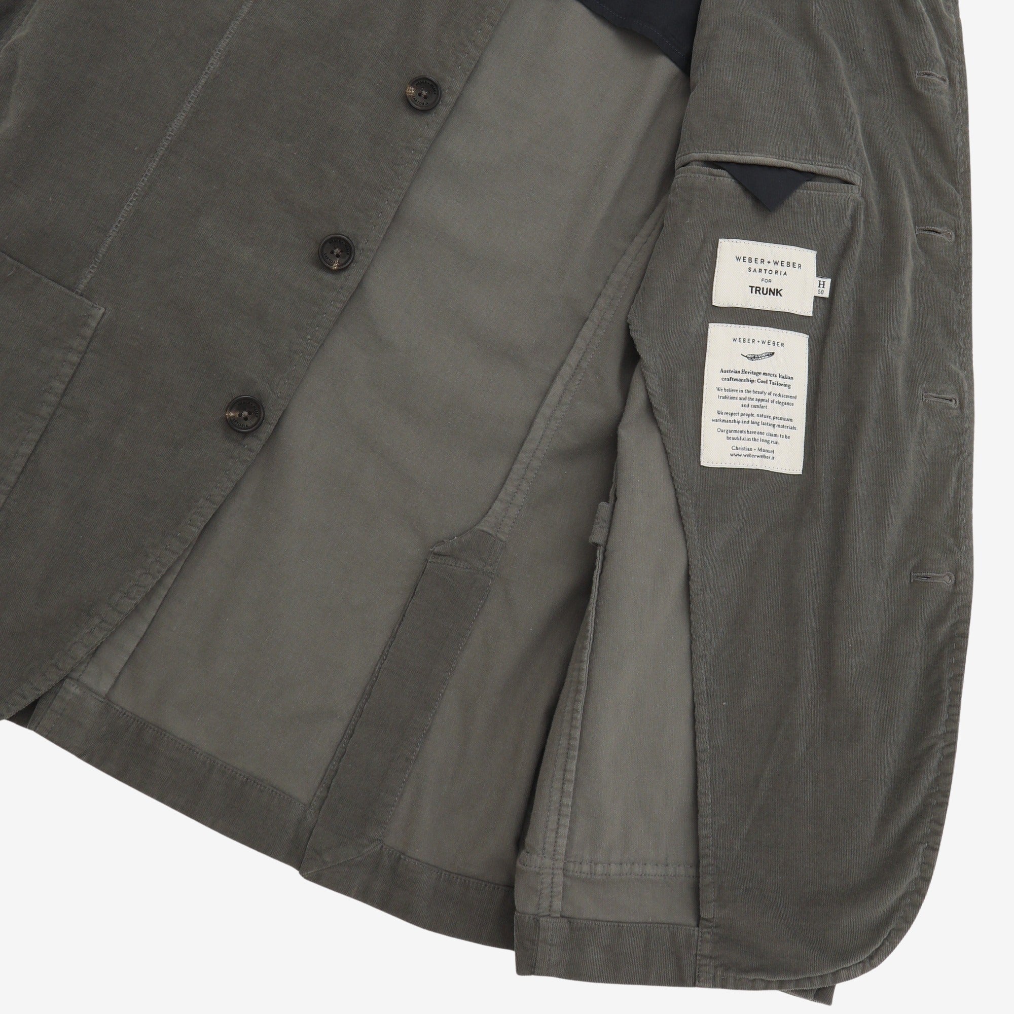 Corduroy Jacket (Weber + Weber Sartoria)