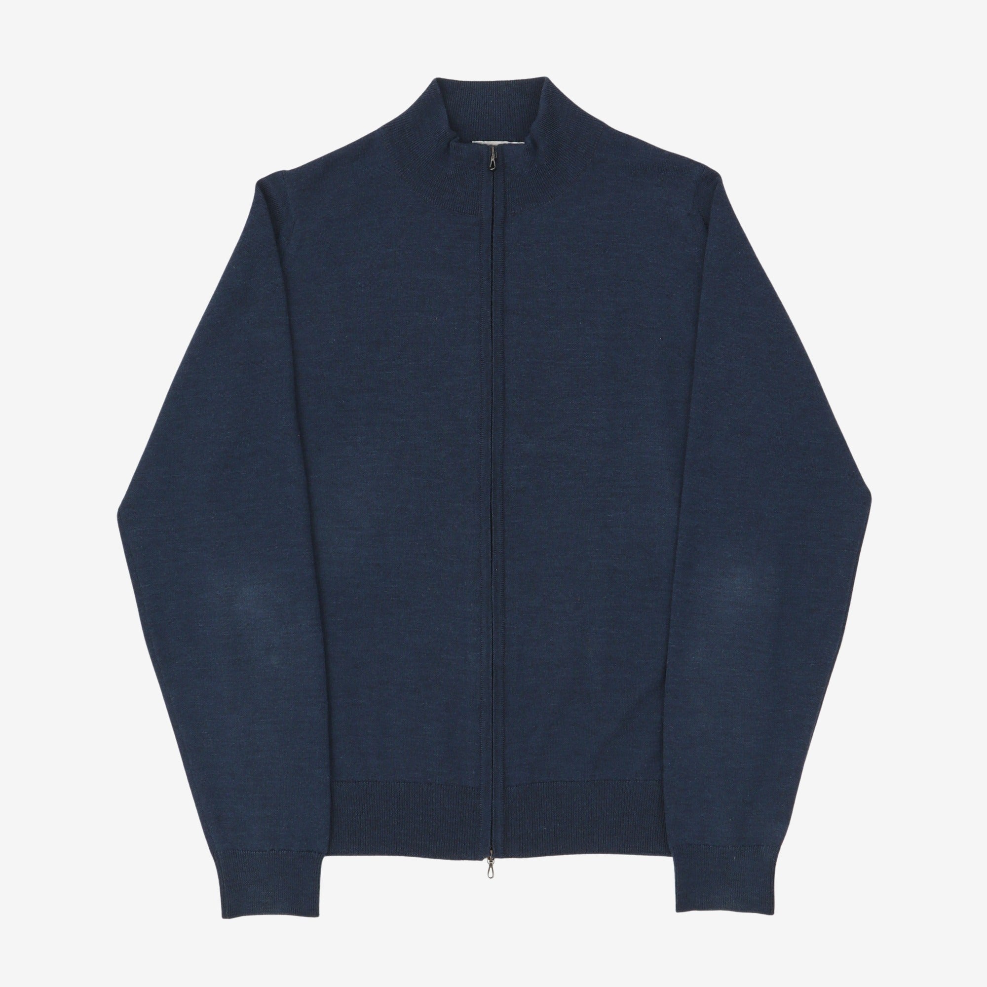 Merino Zip Cardigan