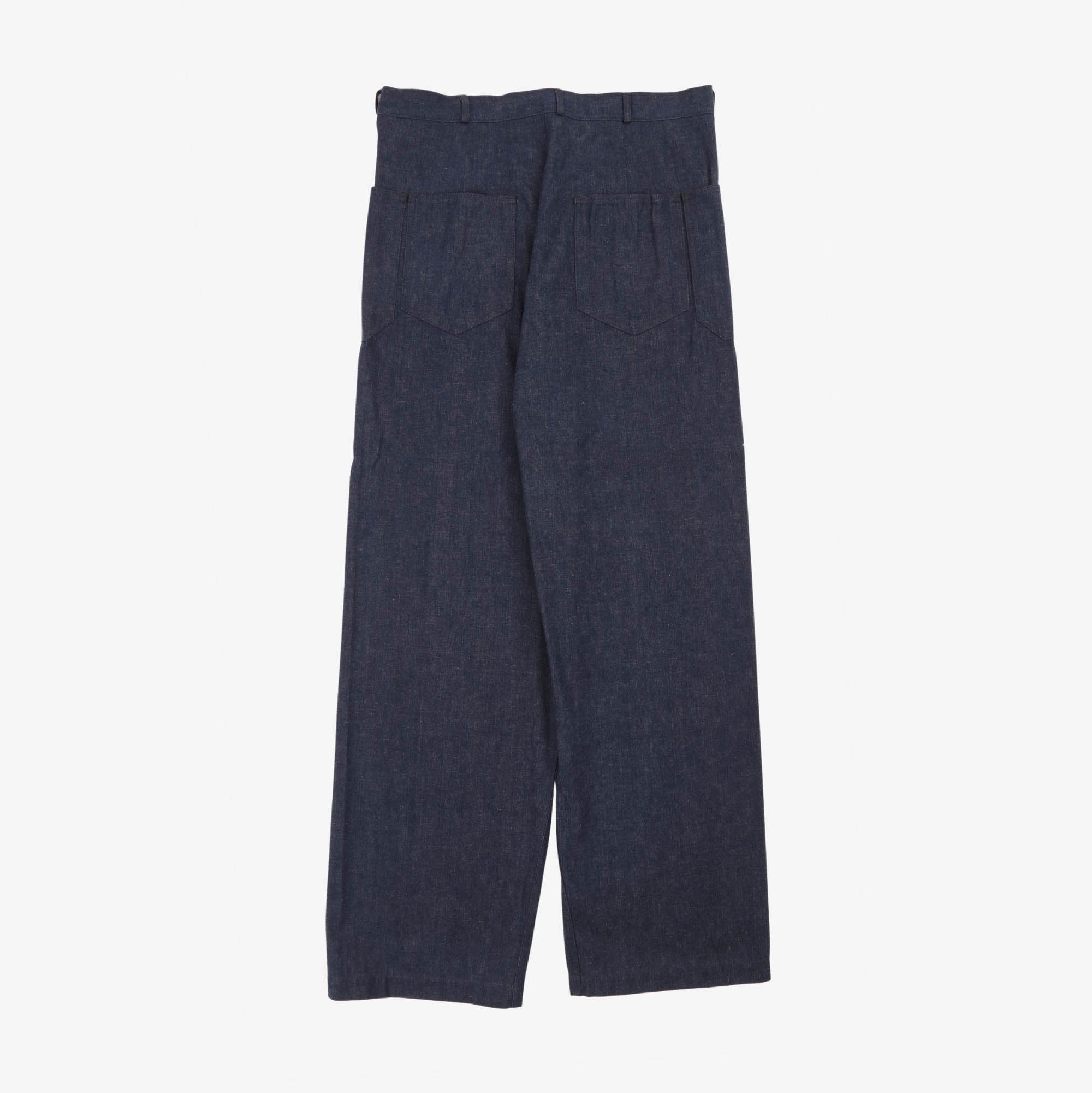 US Navy Denim Dungaree Trousers (36W X 36L)