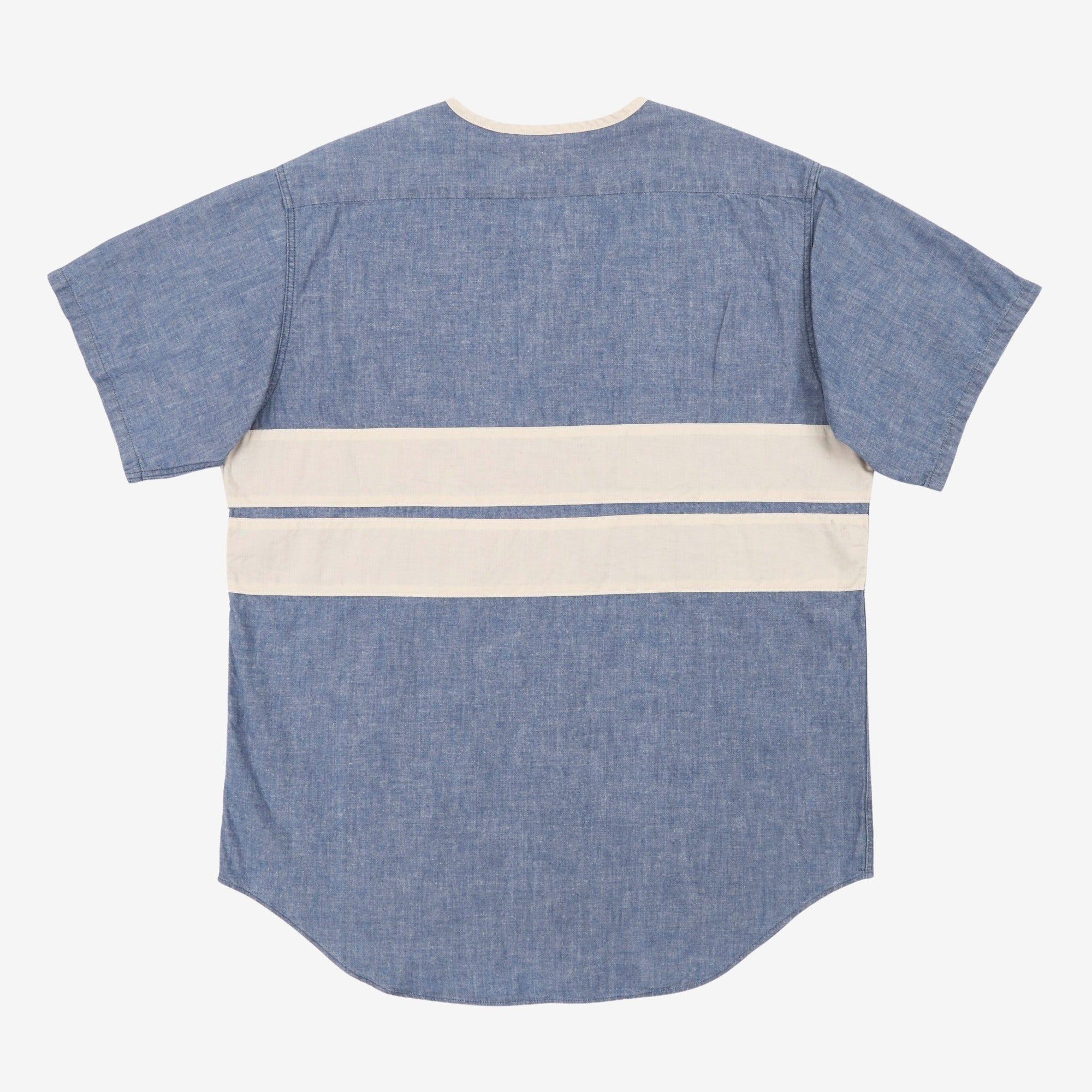 Chambray PO Stripe Summer Shirt