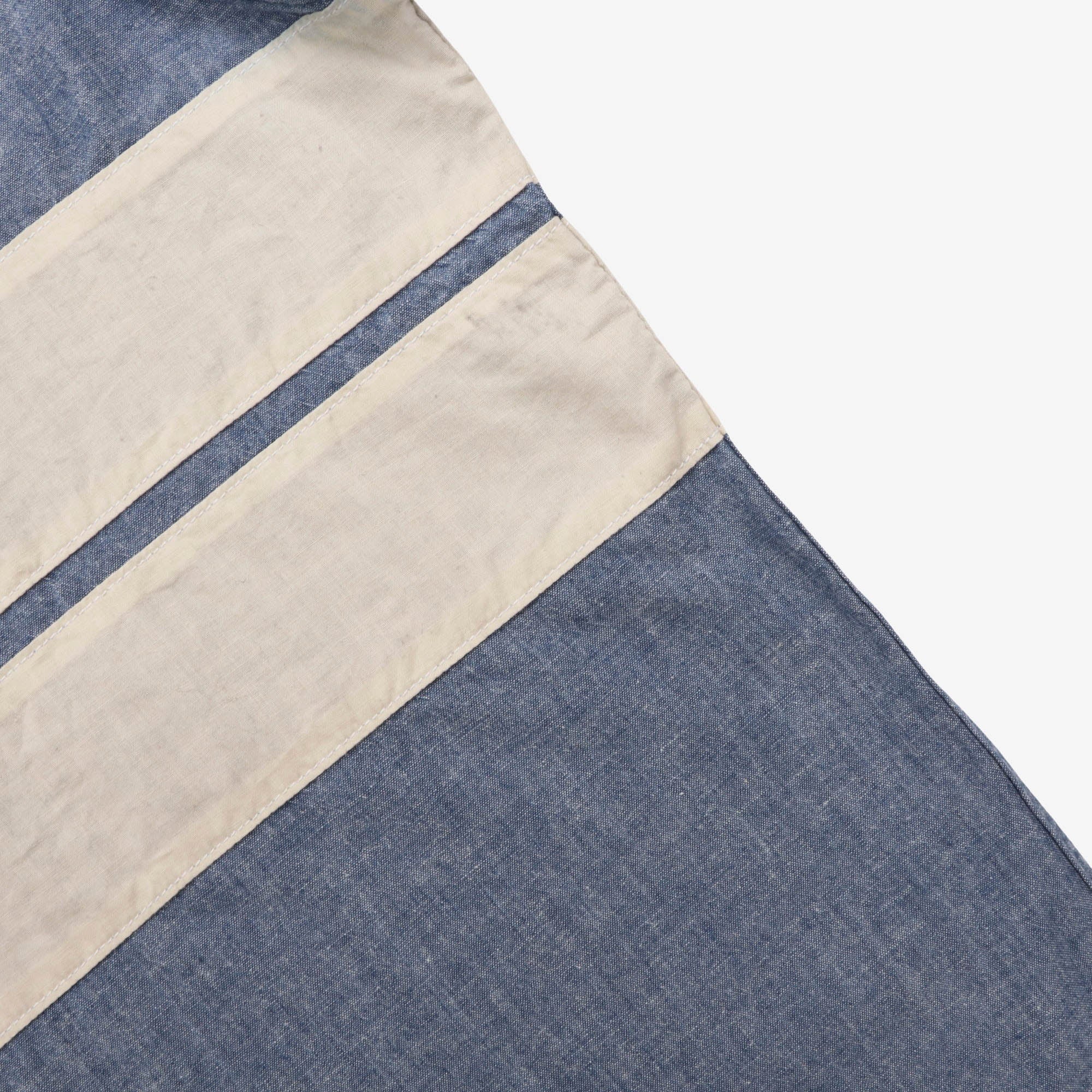Chambray PO Stripe Summer Shirt