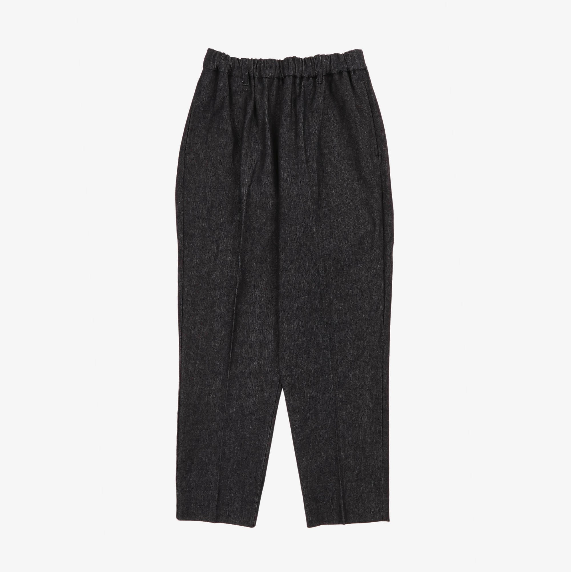 Denim Drawstring Trousers