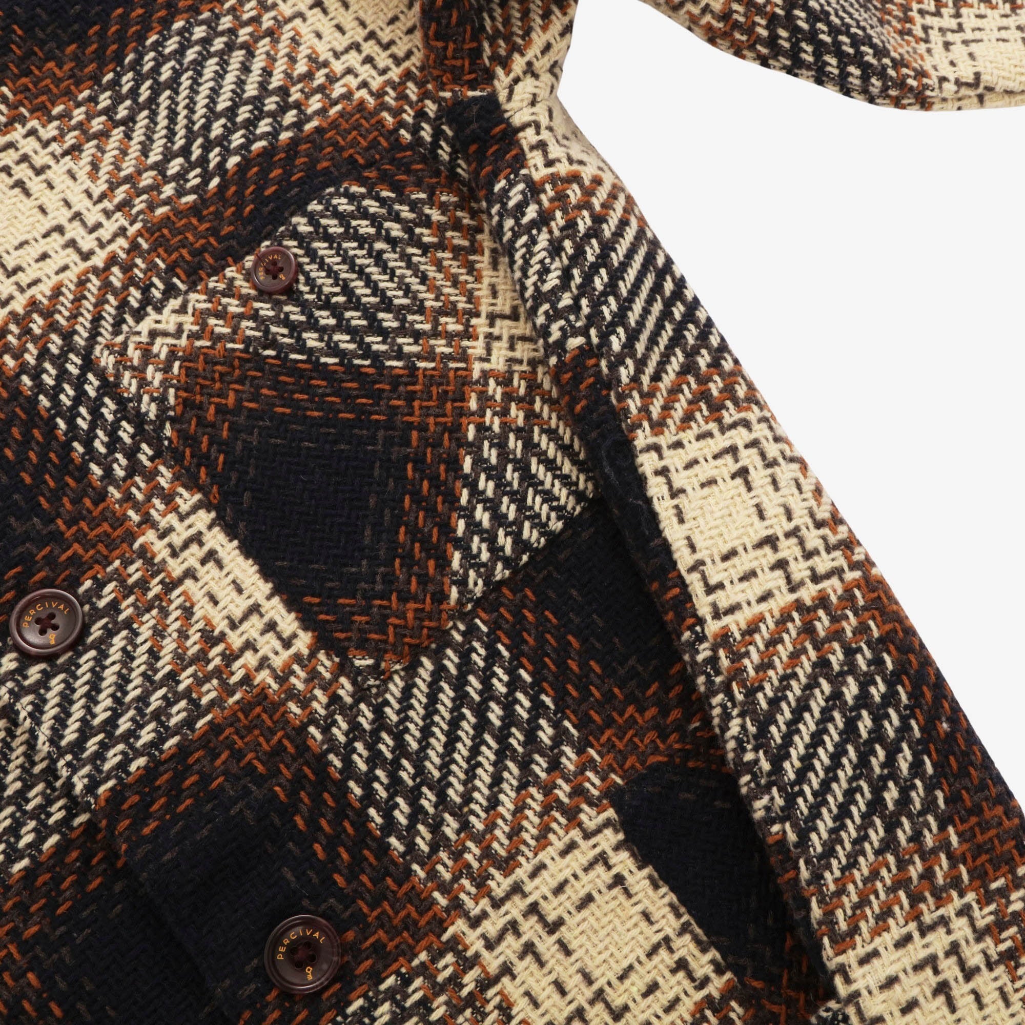 Sheridan Wool Check Overshirt