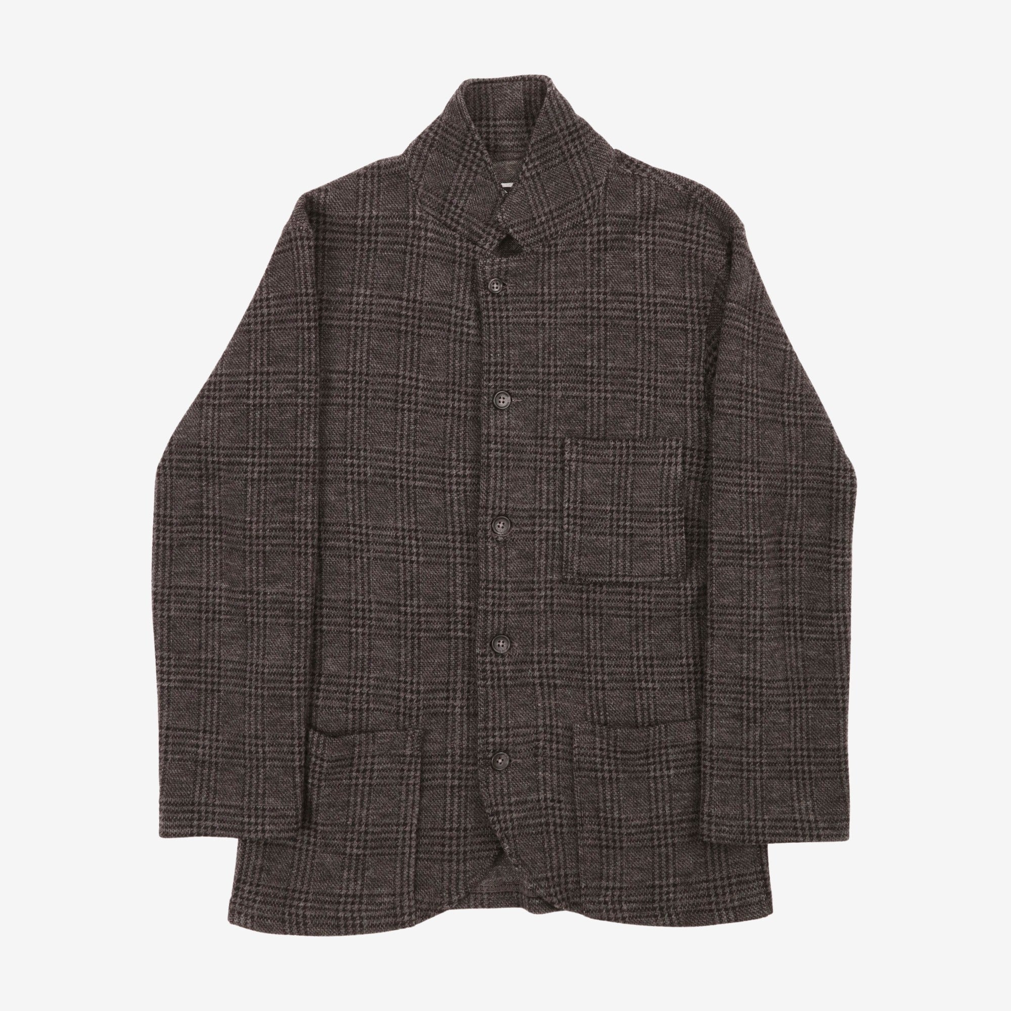 Wool Plaid Chore Jacket