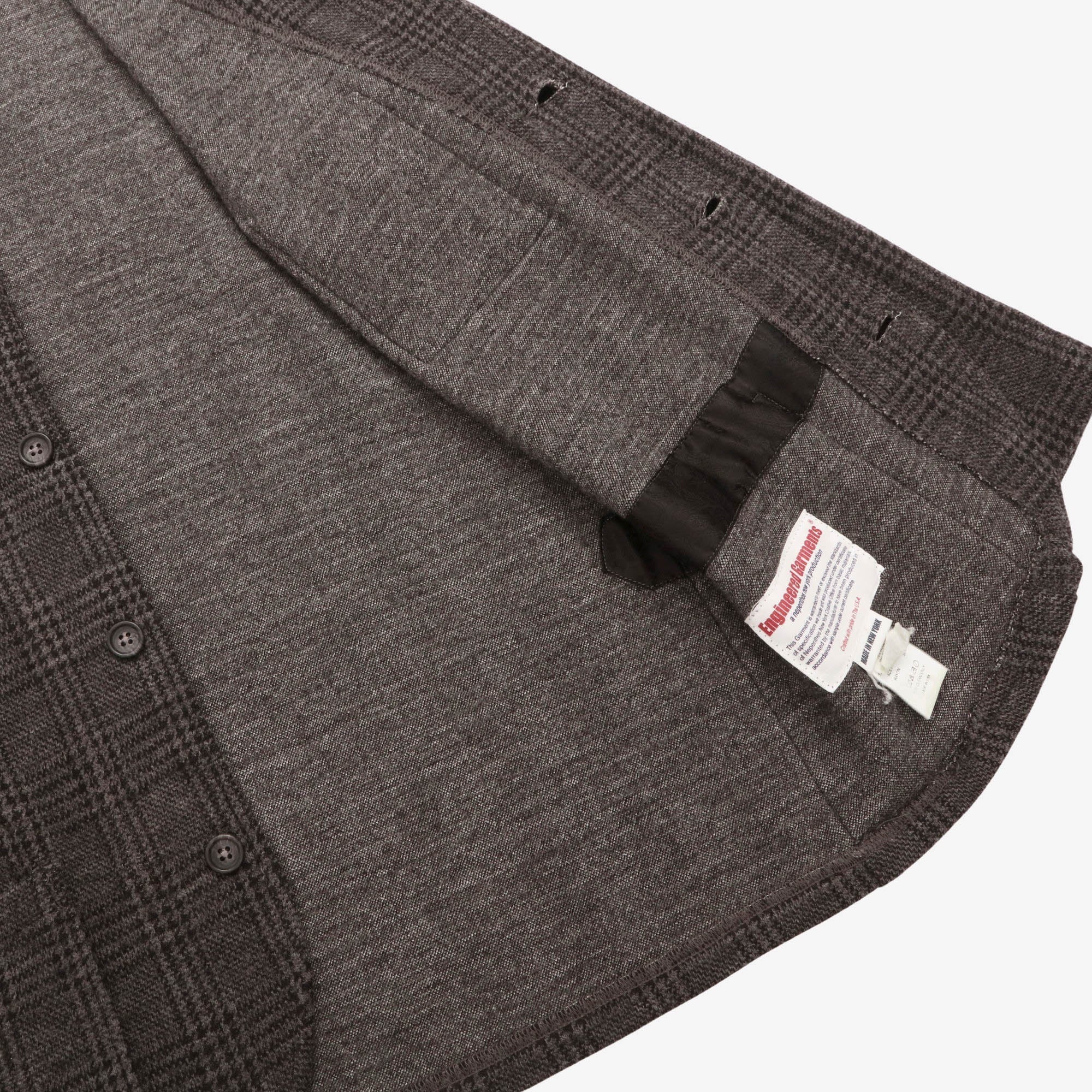 Wool Plaid Chore Jacket