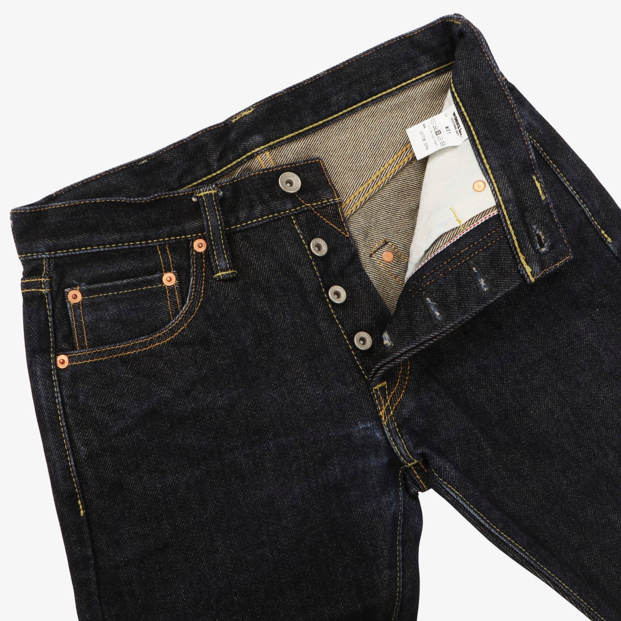 21oz Selvedge Slim Tapered Denim (30W X 29L)