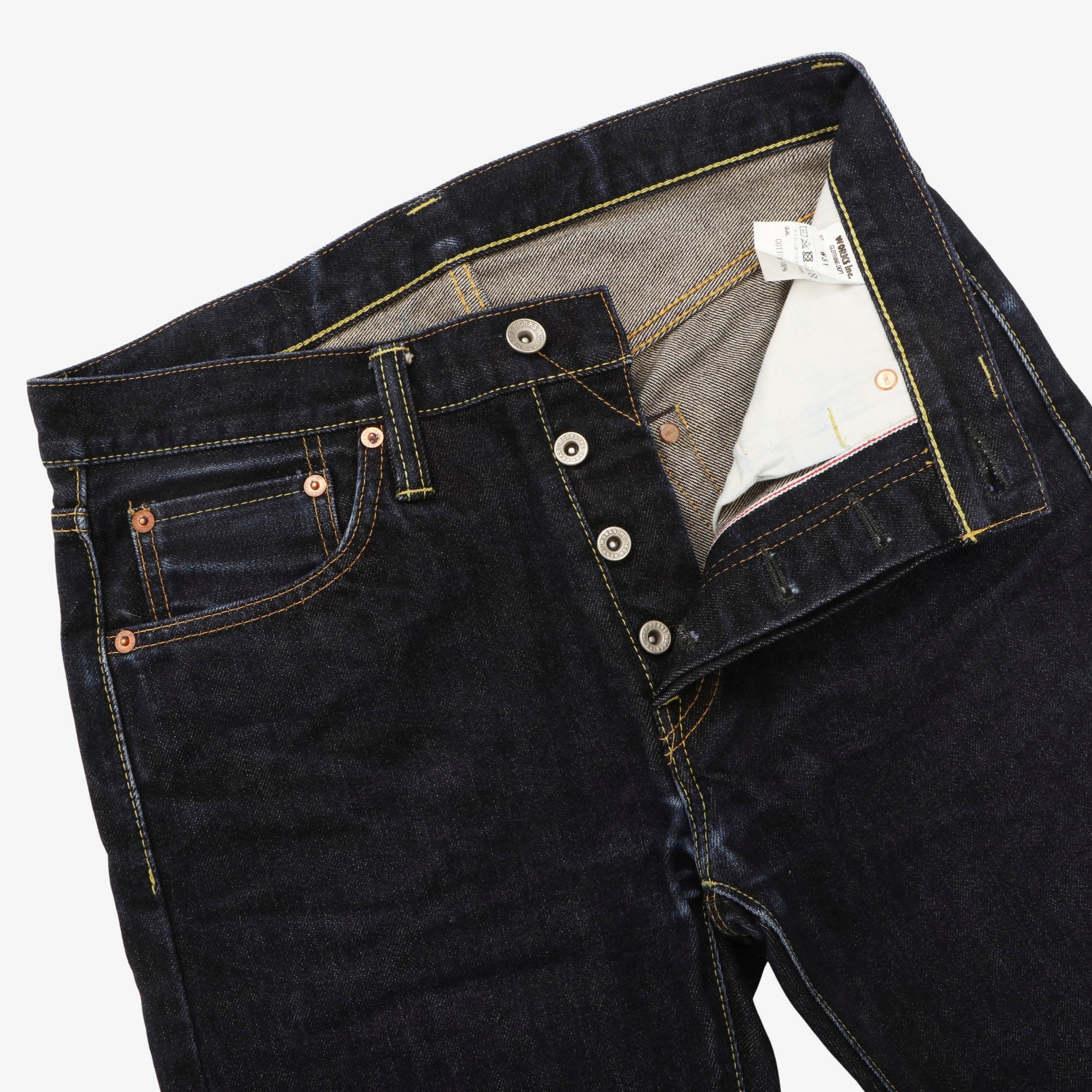14oz Selvedge Slim Straight Denim (30W X 29L)