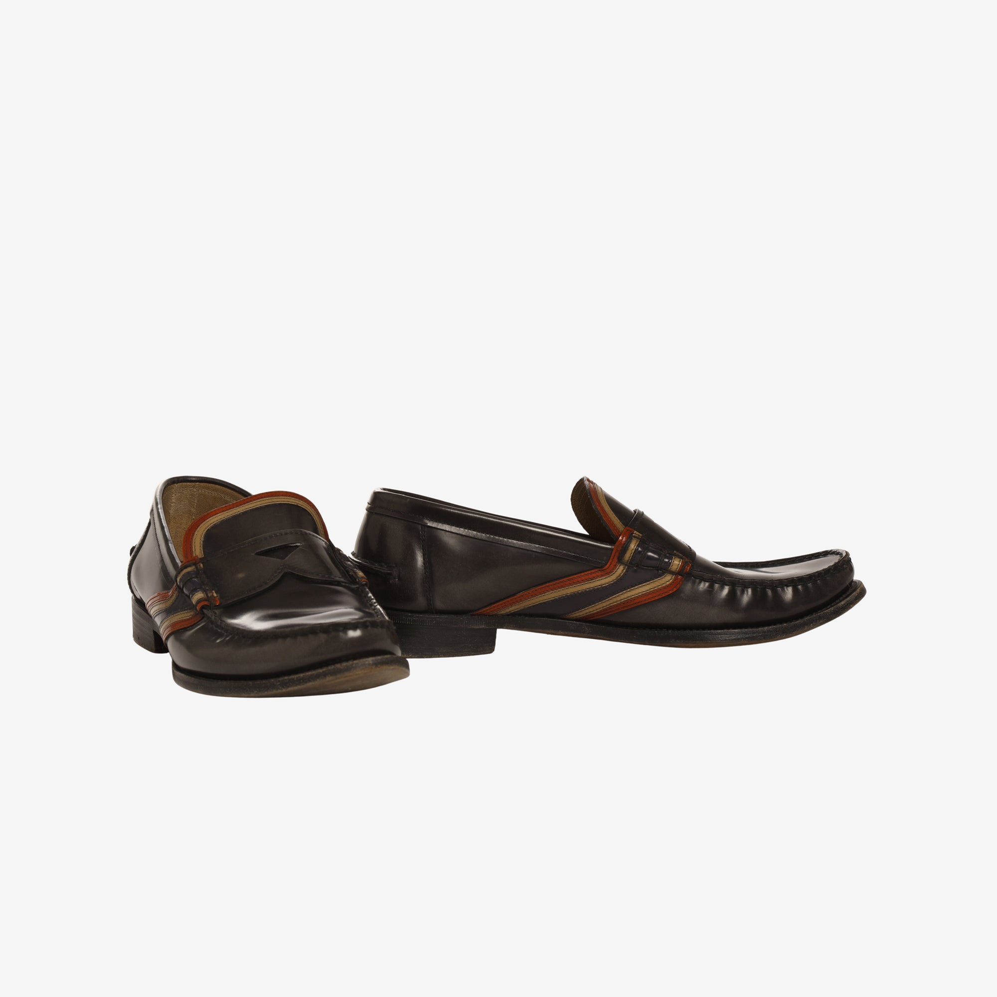 Stripe Loafers