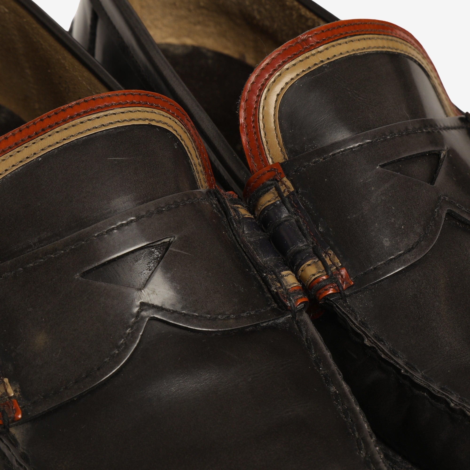 Stripe Loafers