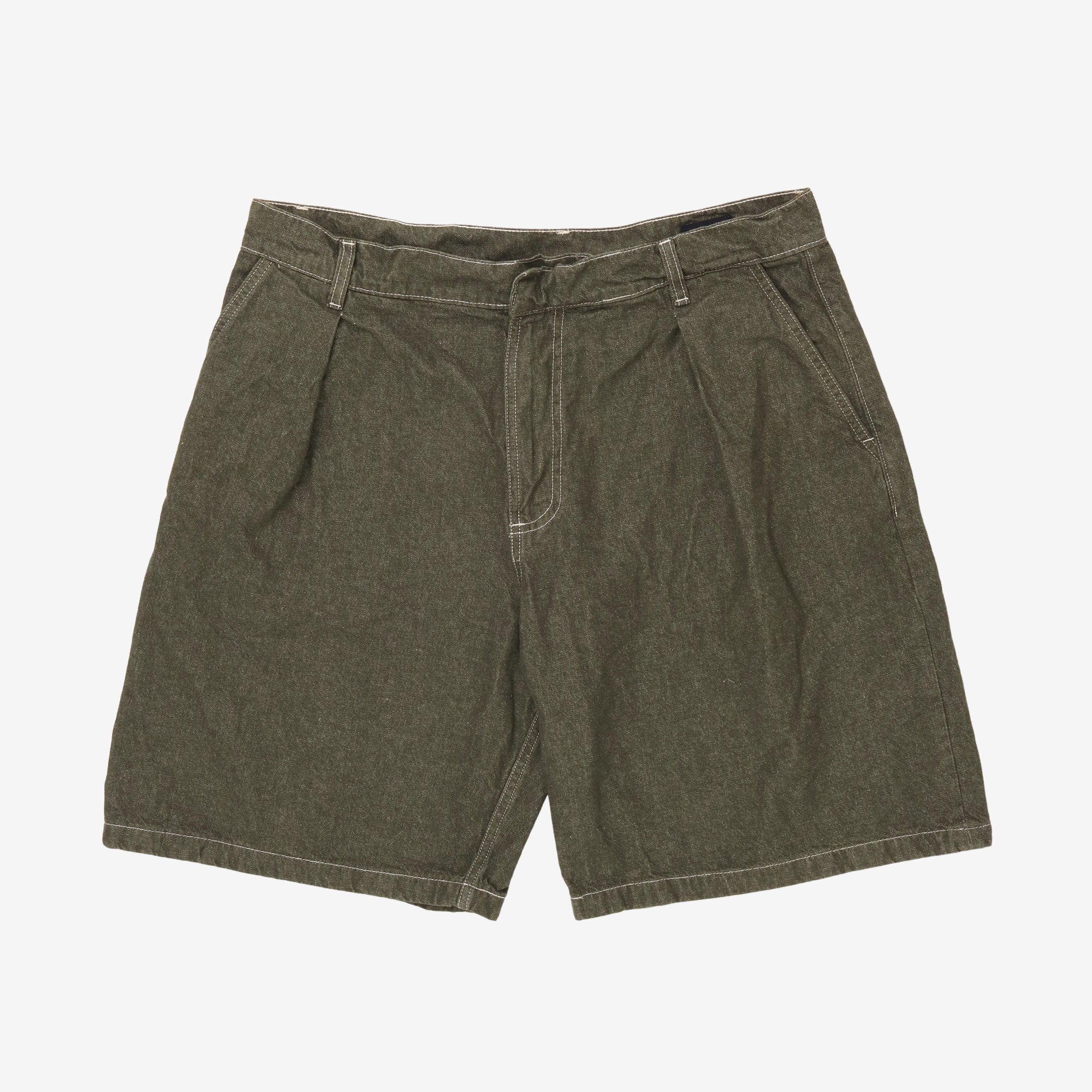 Stone Washed Denim Shorts (36W)