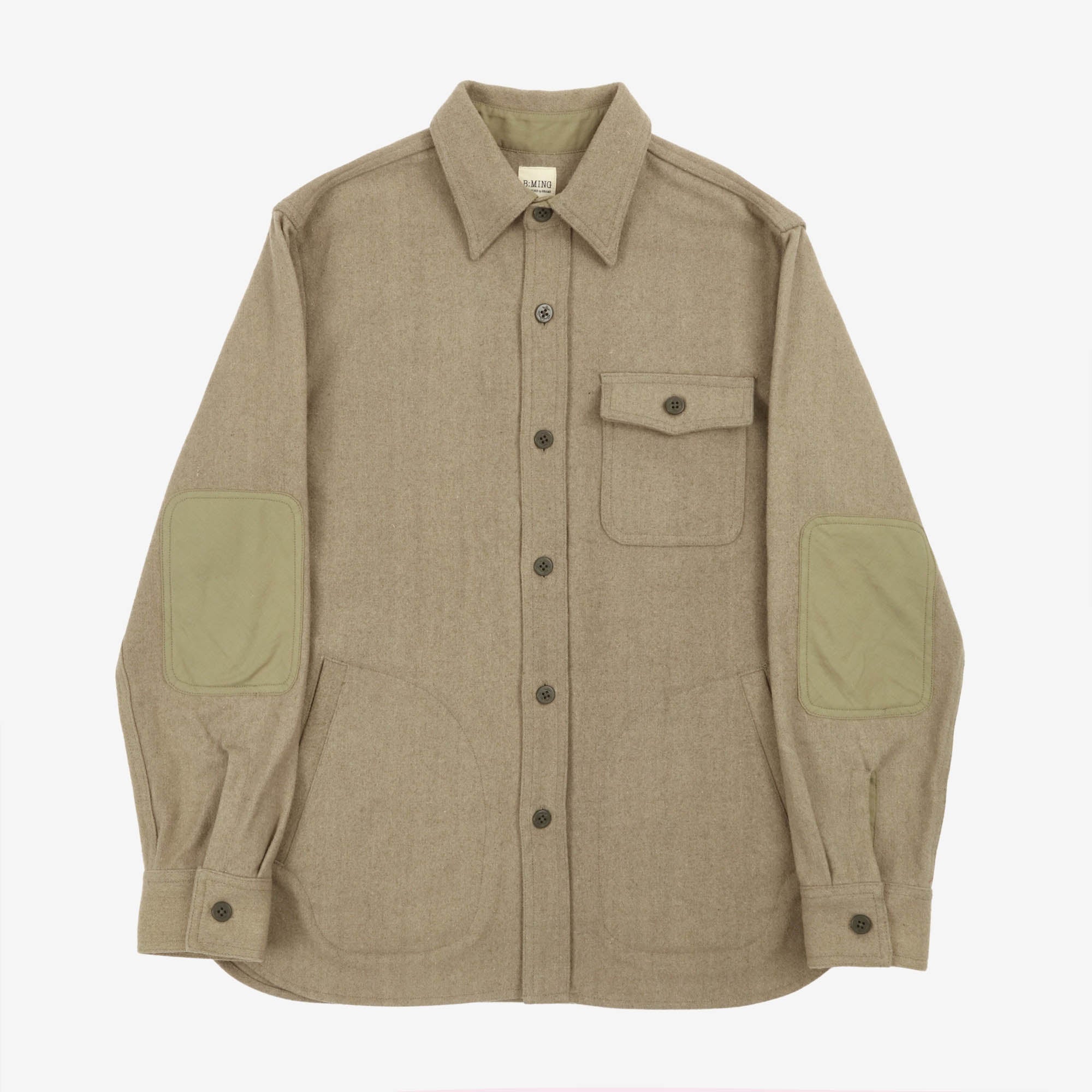 Wool 3 Pocket Overshirt (B:Ming)