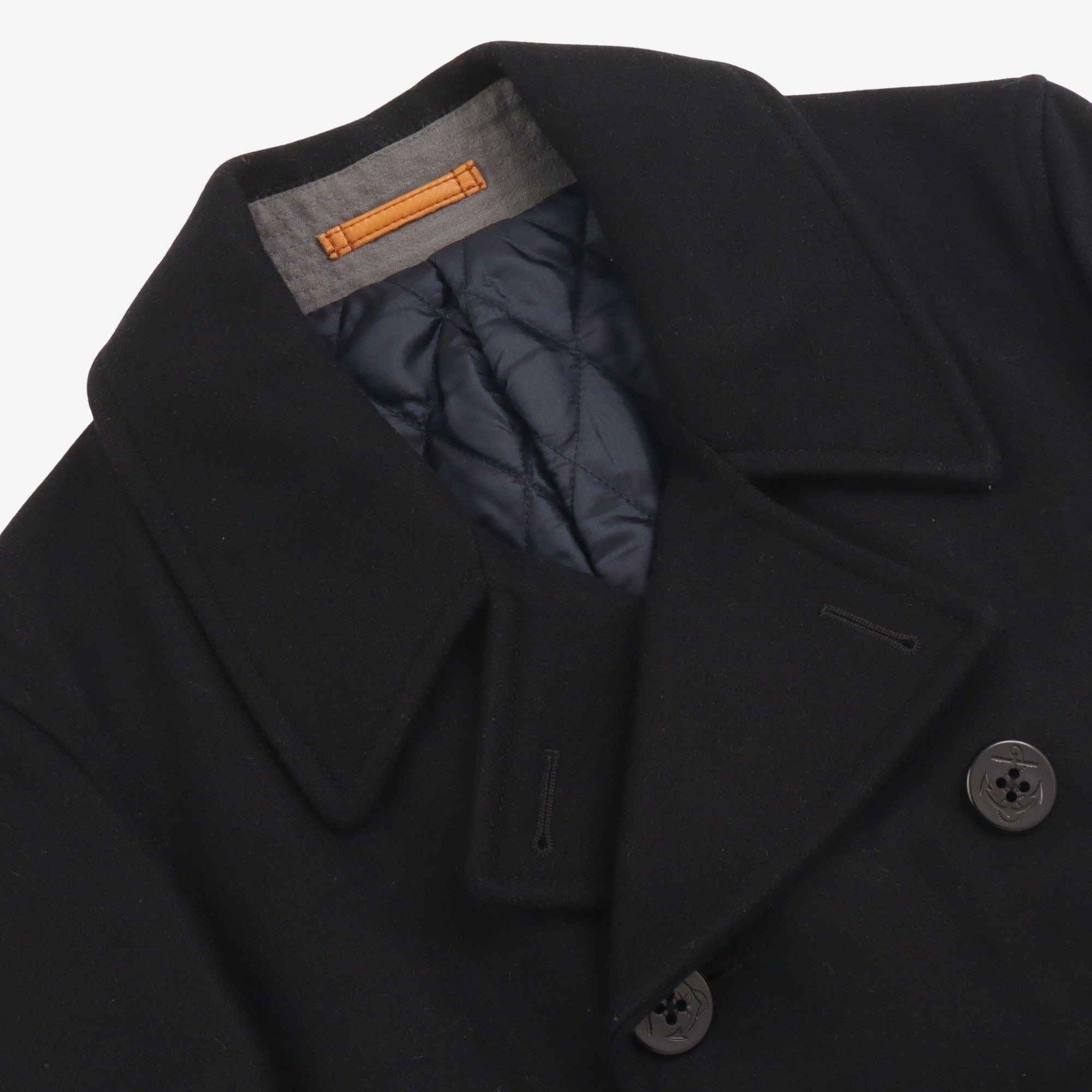 Quilt Lined Peacoat