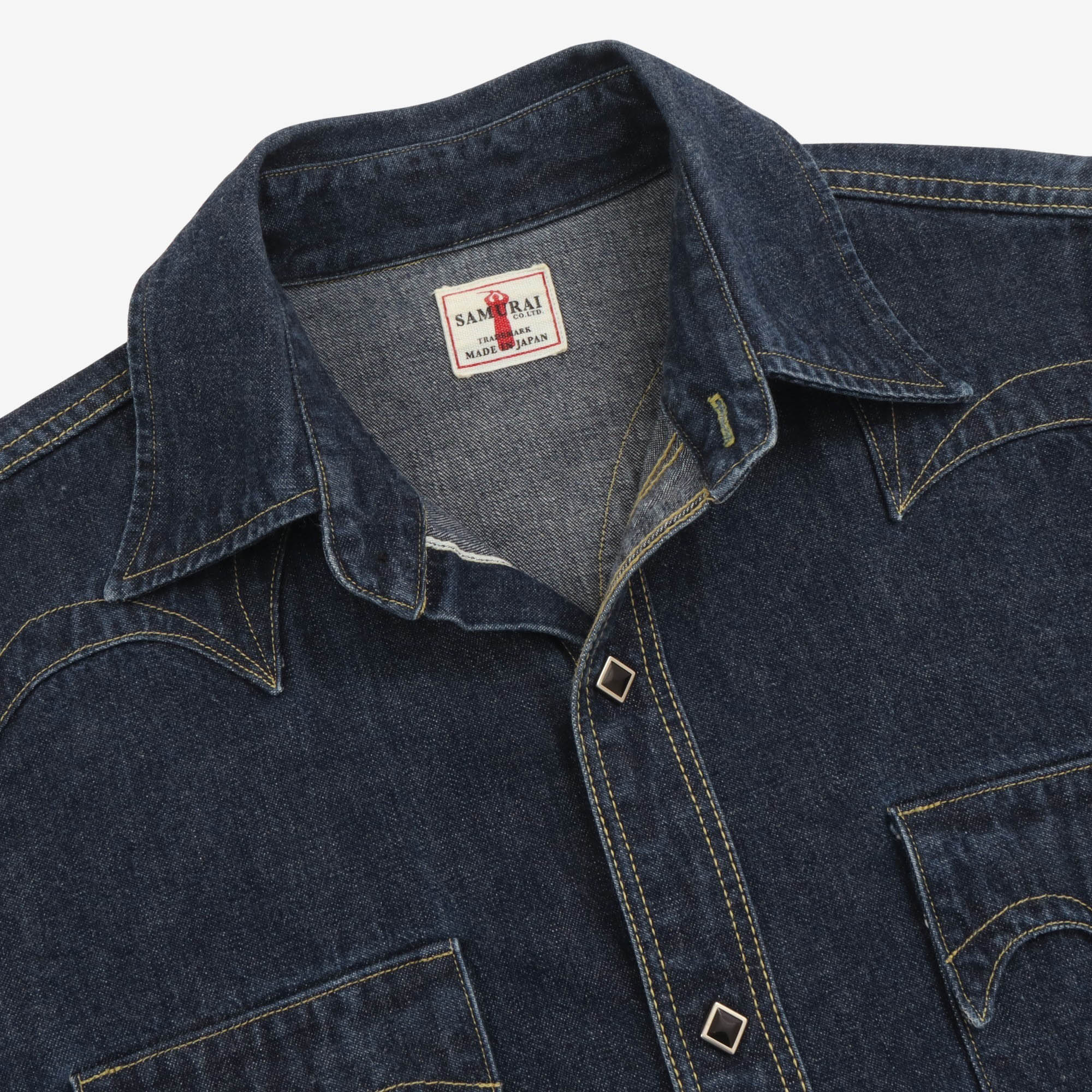 Selvedge Denim Western Shirt
