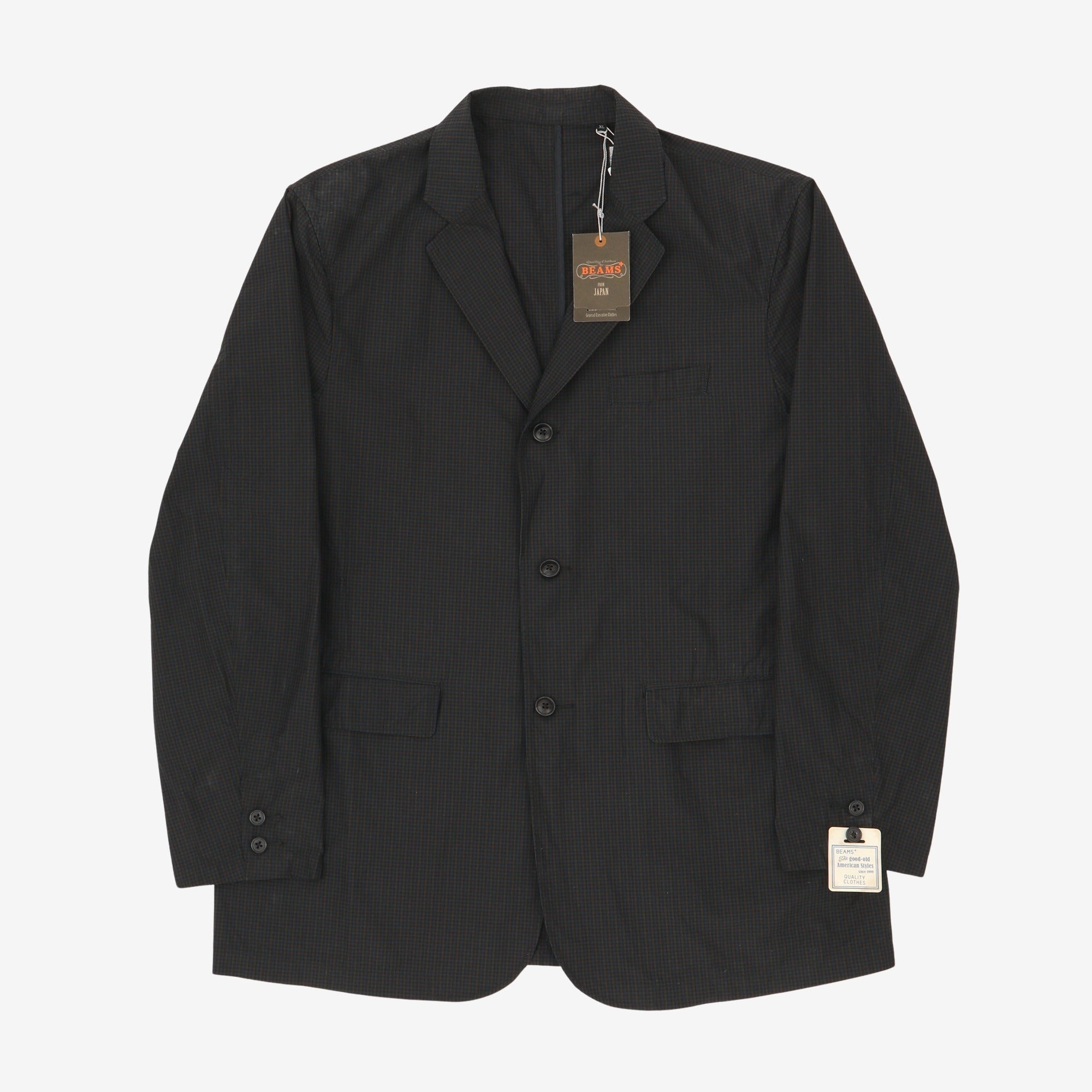 Canoe Club Check Lightweight Blazer