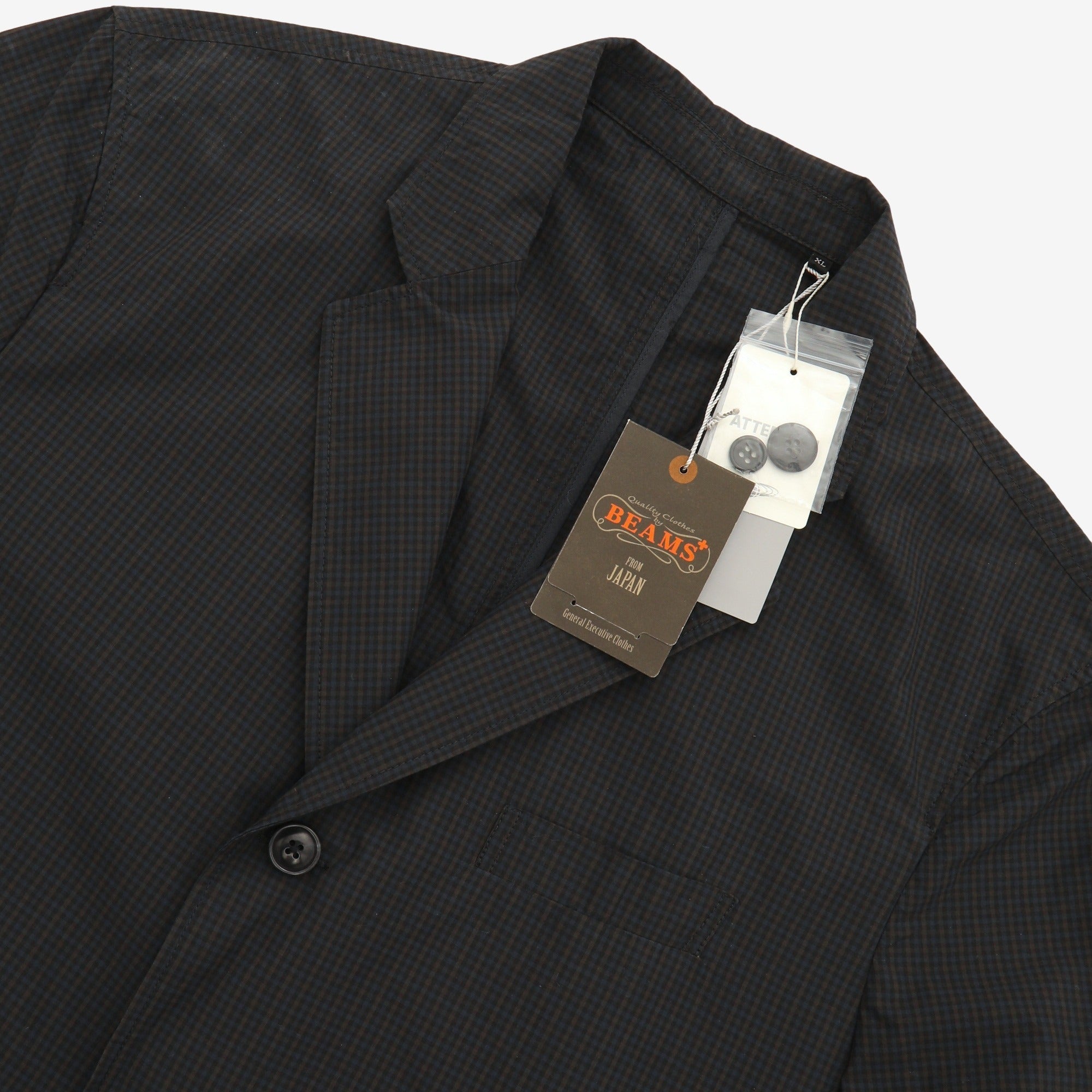 Canoe Club Check Lightweight Blazer