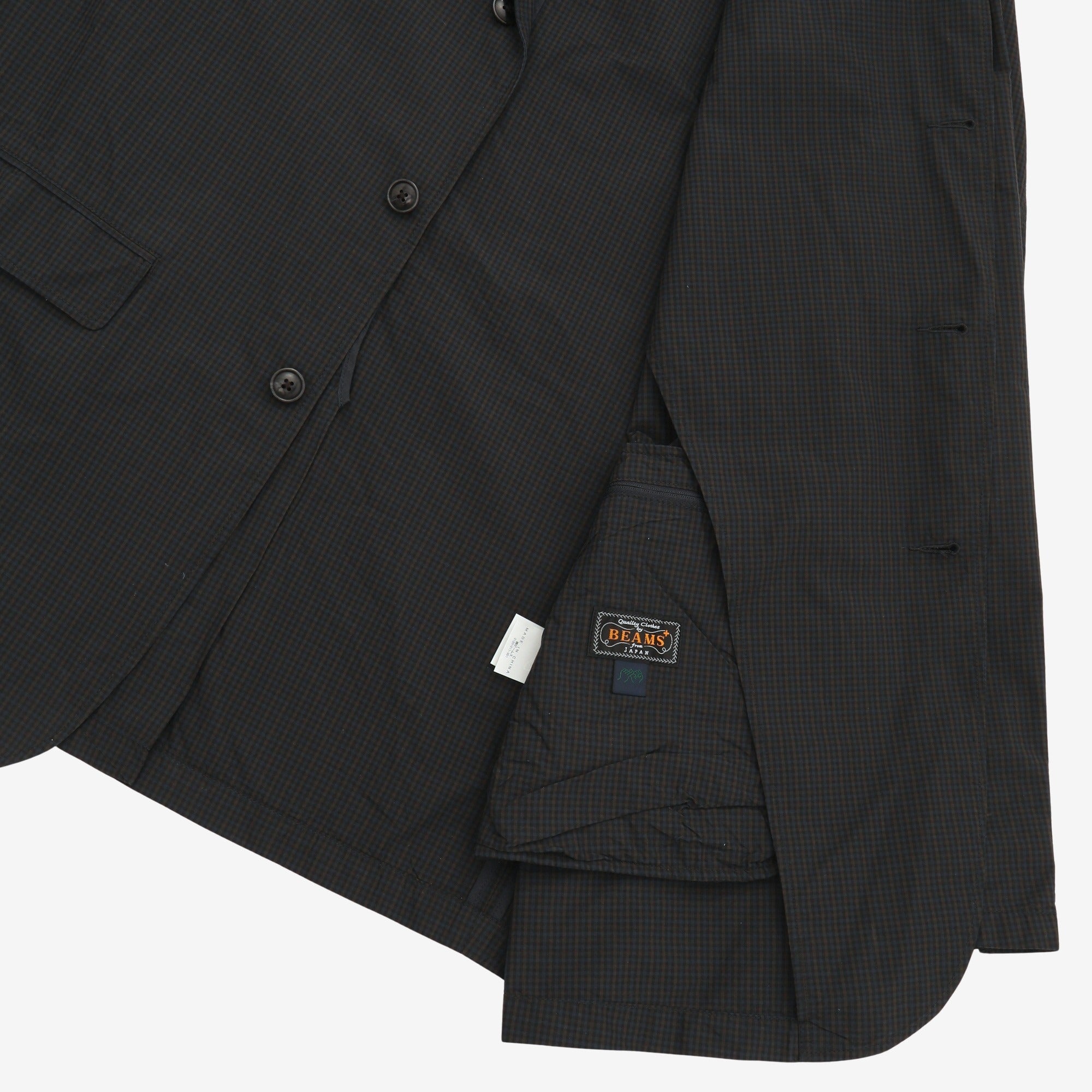Canoe Club Check Lightweight Blazer