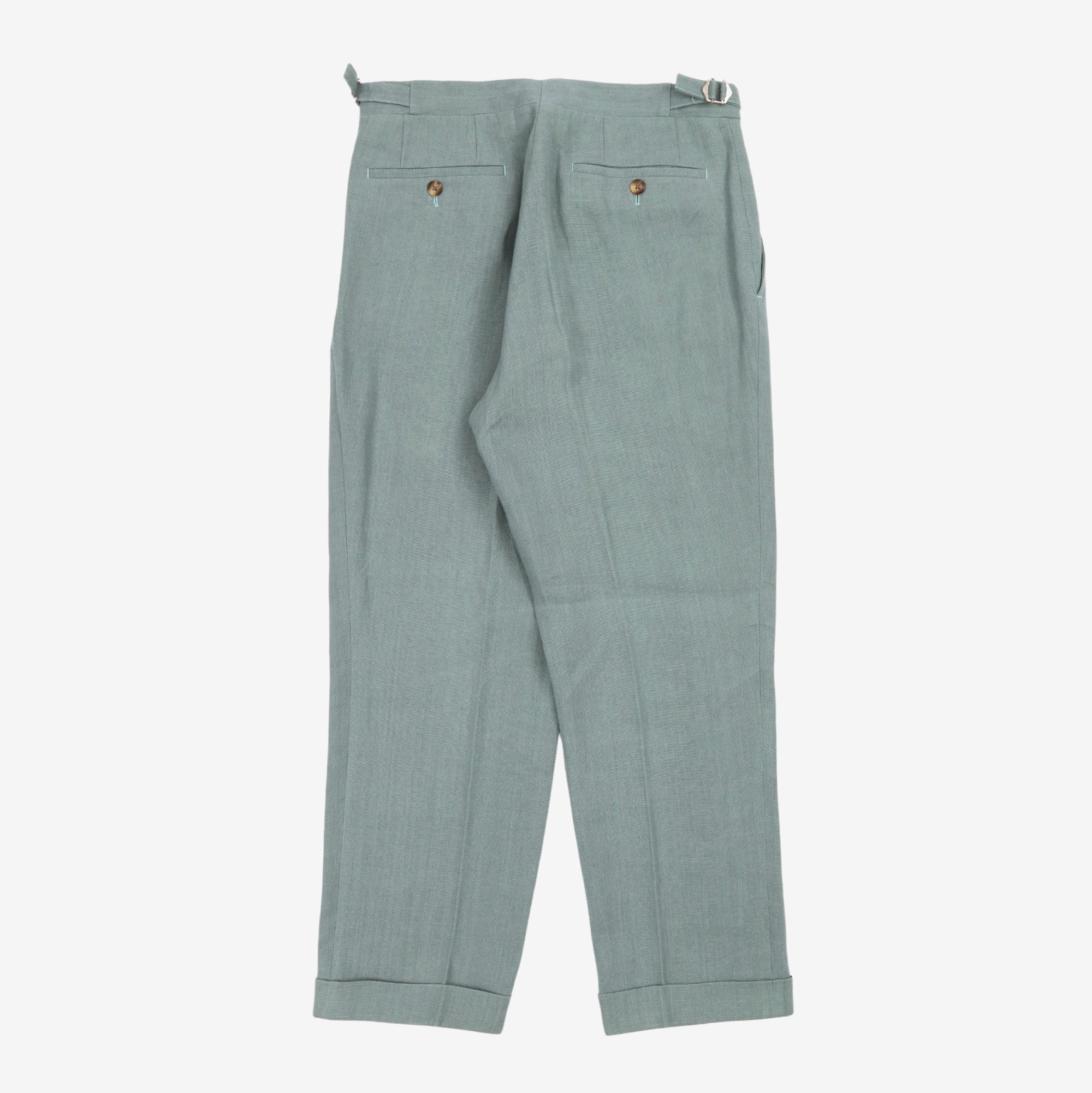 Pleated Linen Trouser (32W x 26.5L)