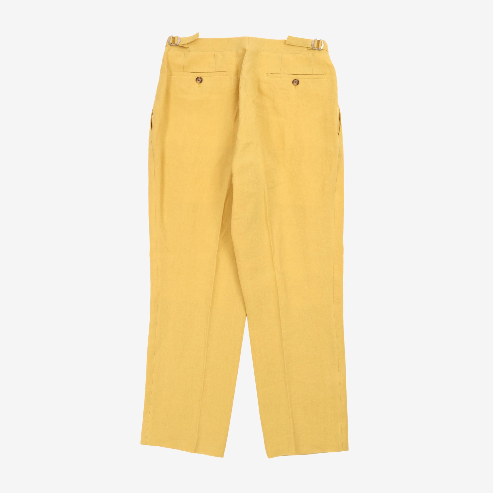Pleated Linen Trouser (32W X 27.5L)