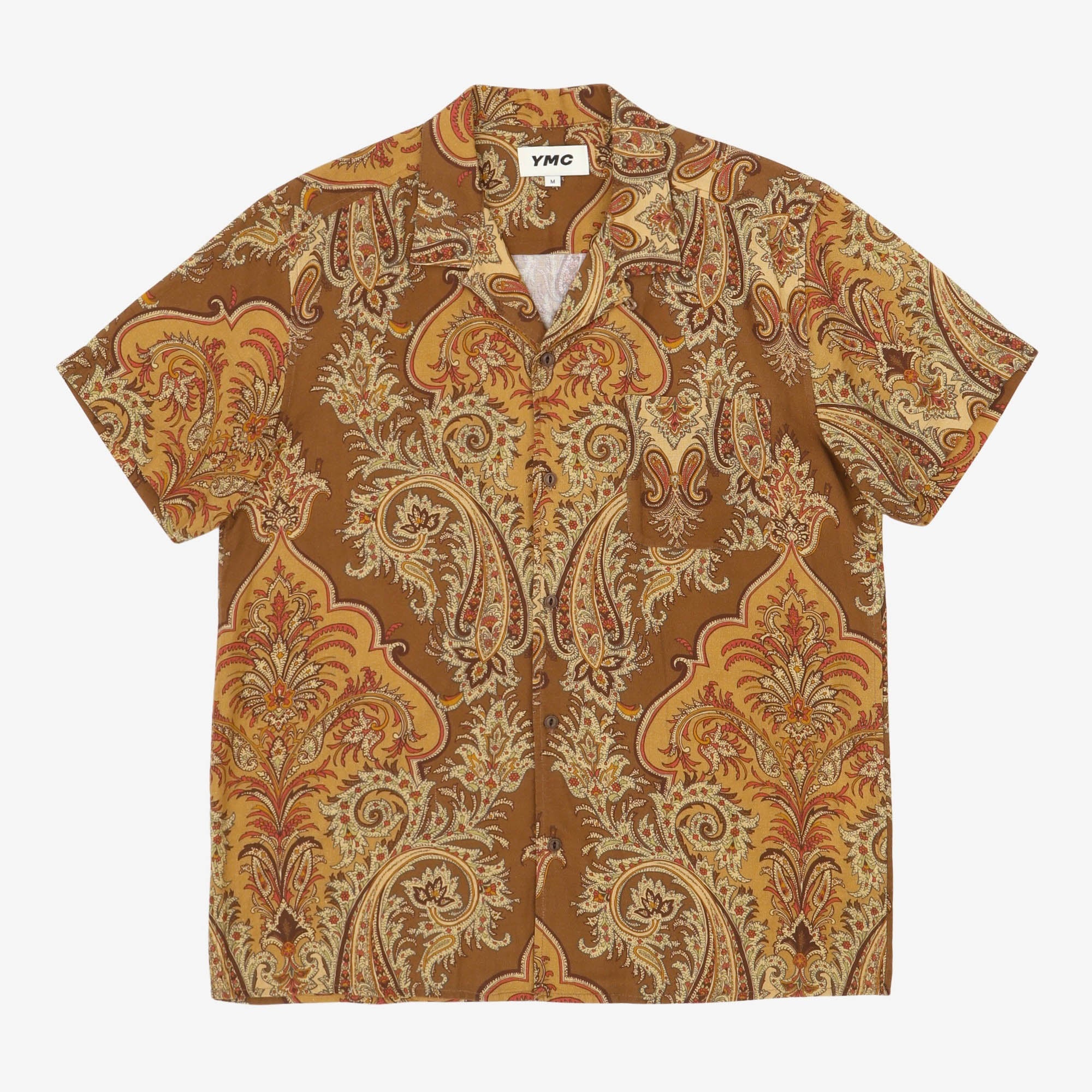 SS Malick Paisley Print Shirt