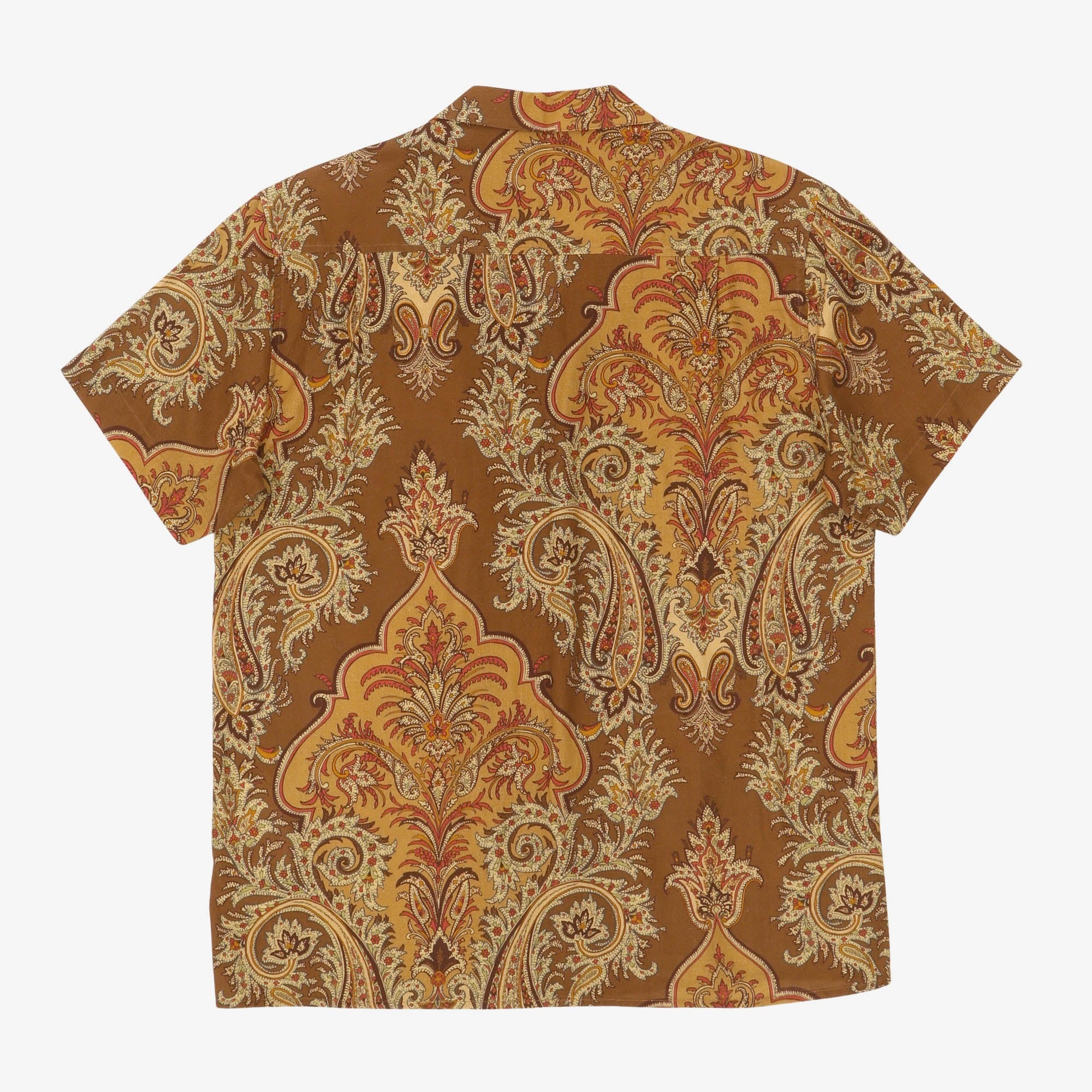 SS Malick Paisley Print Shirt