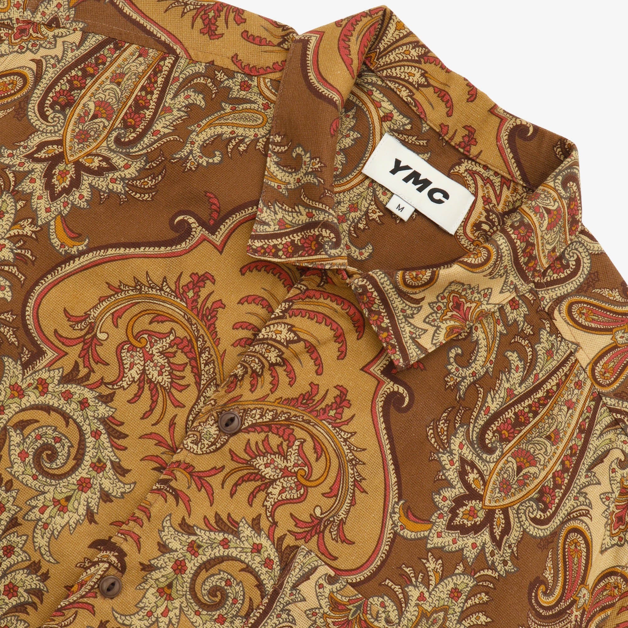 SS Malick Paisley Print Shirt