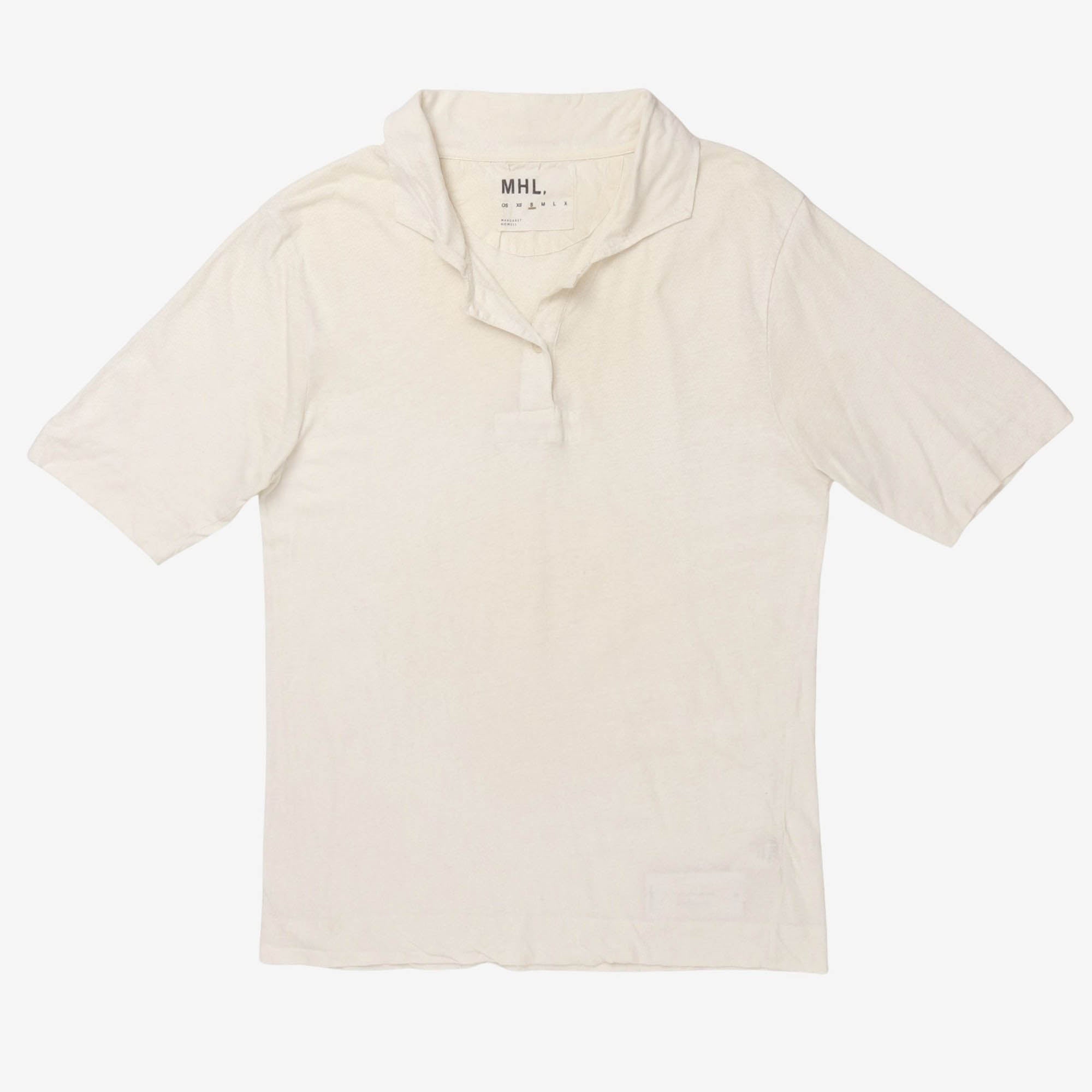 MHL Linen Blend Polo Shirt