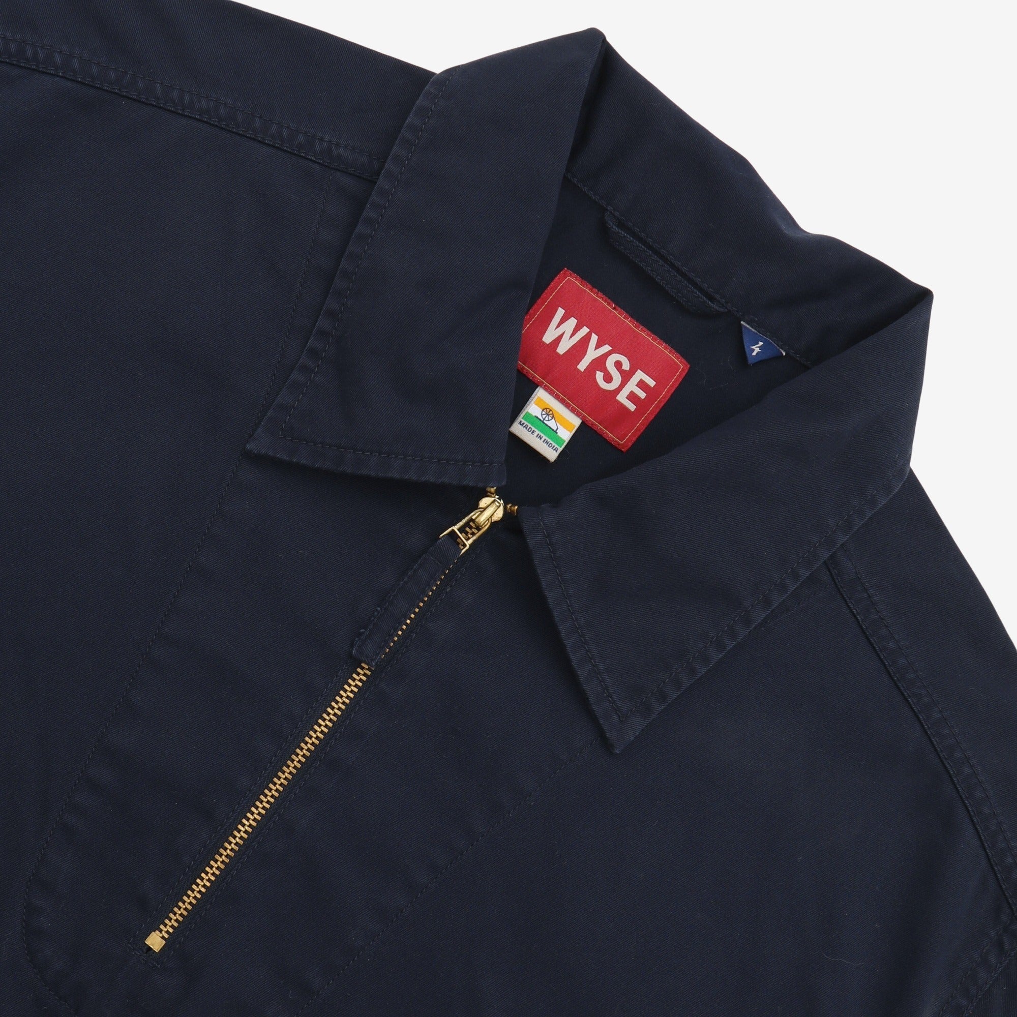 Wyse Poplin Half Zip Jacket