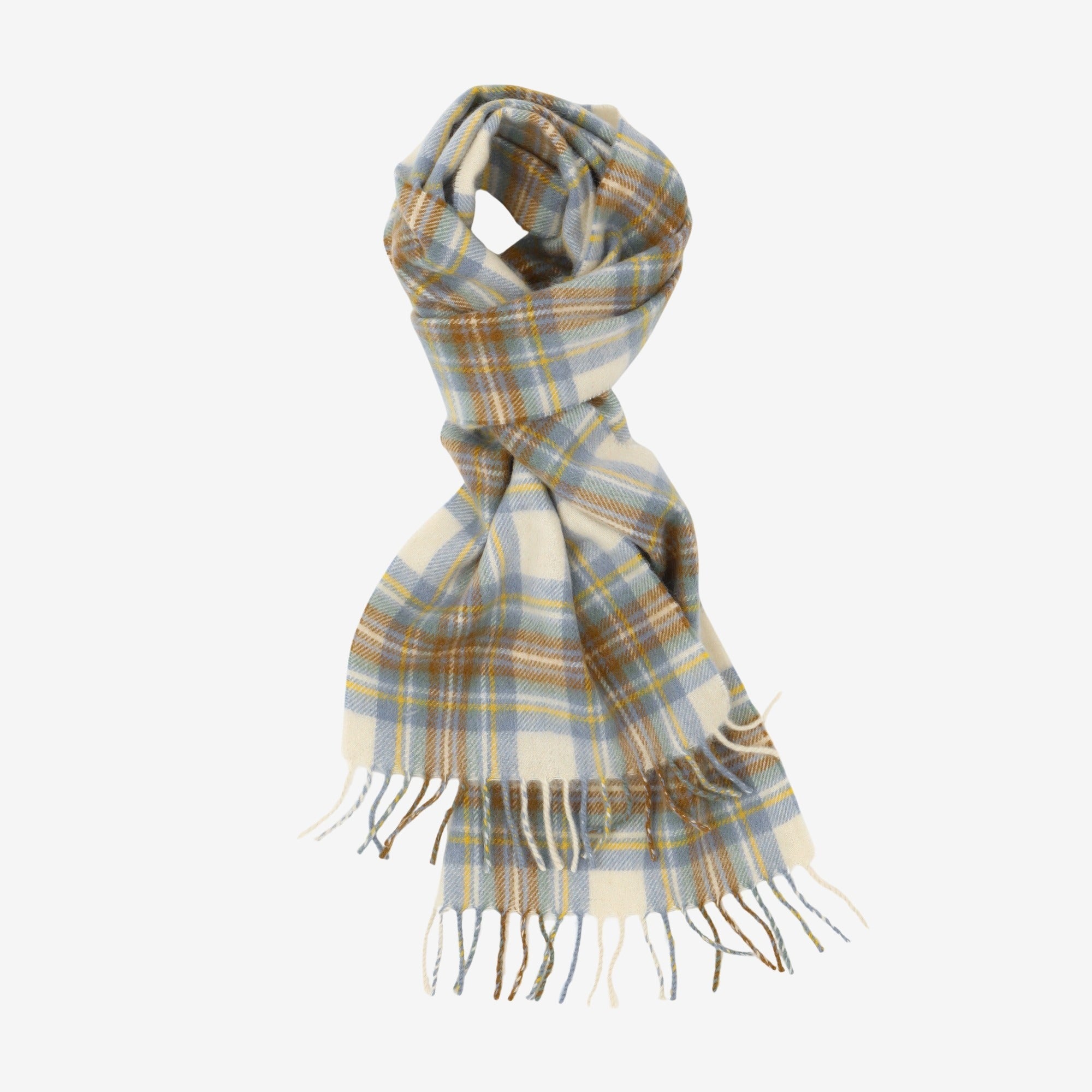 Beau Stewart Tartan Cashmere Scarf
