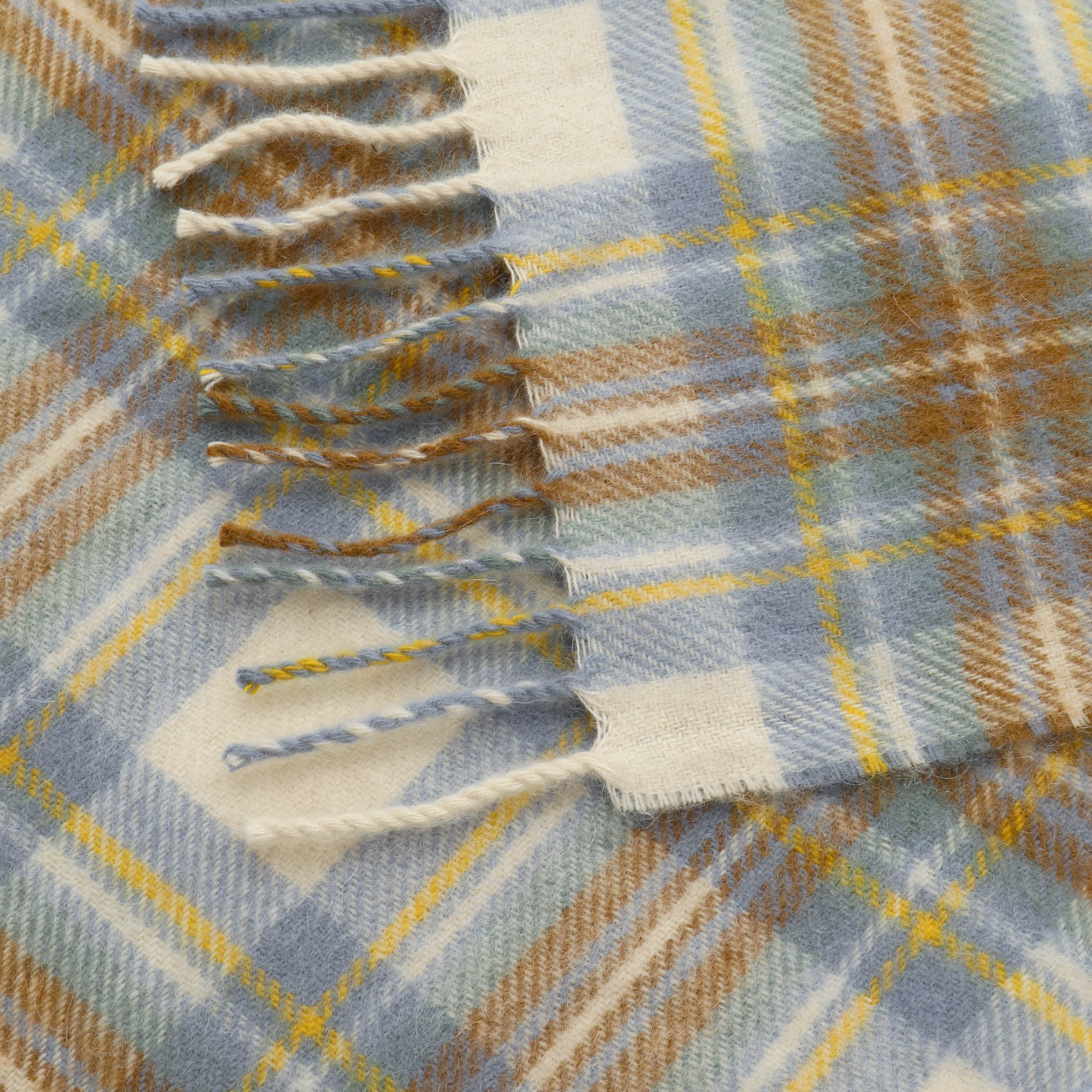 Beau Stewart Tartan Cashmere Scarf