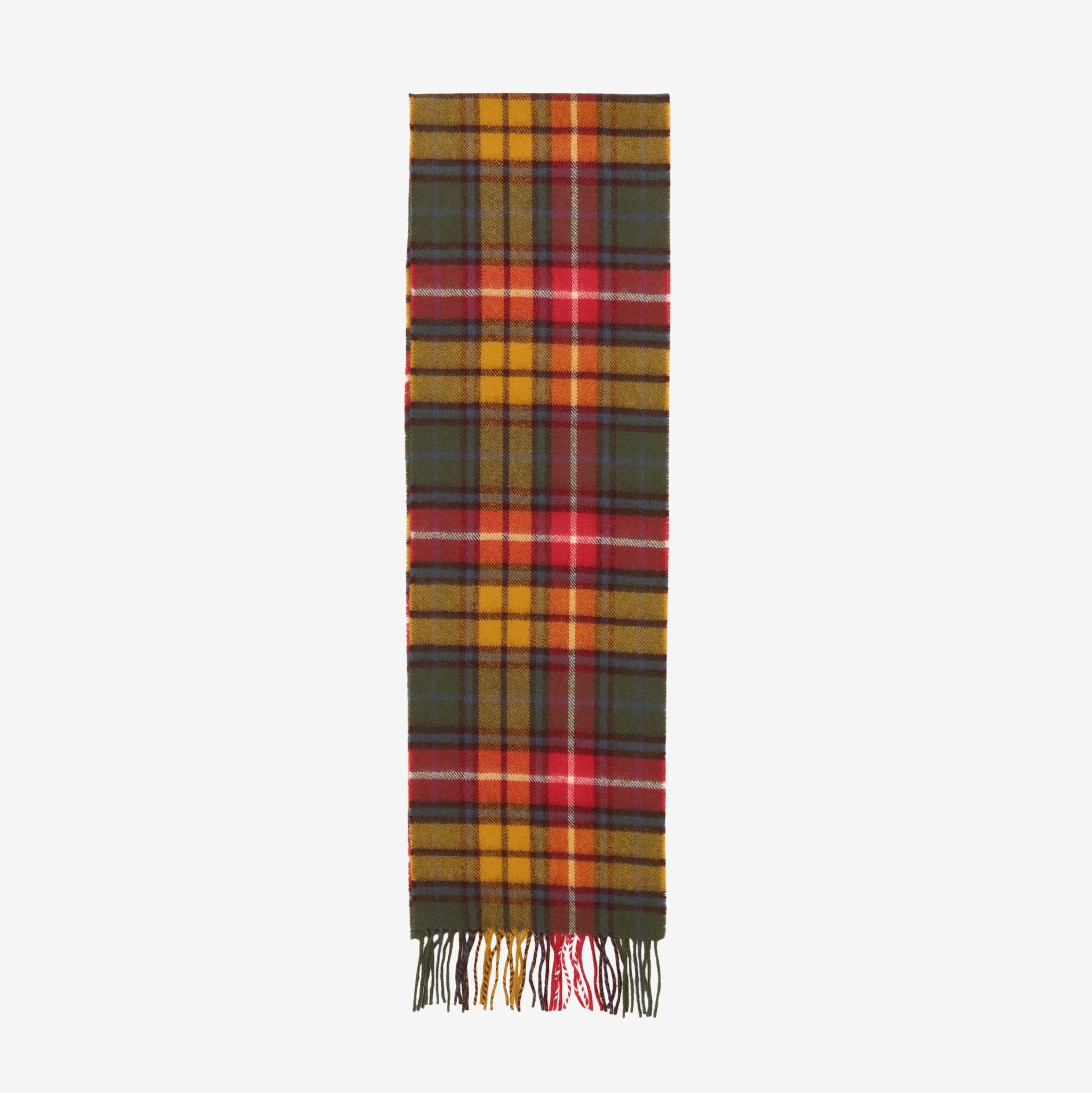 Tartan Check Lambswool Scarf