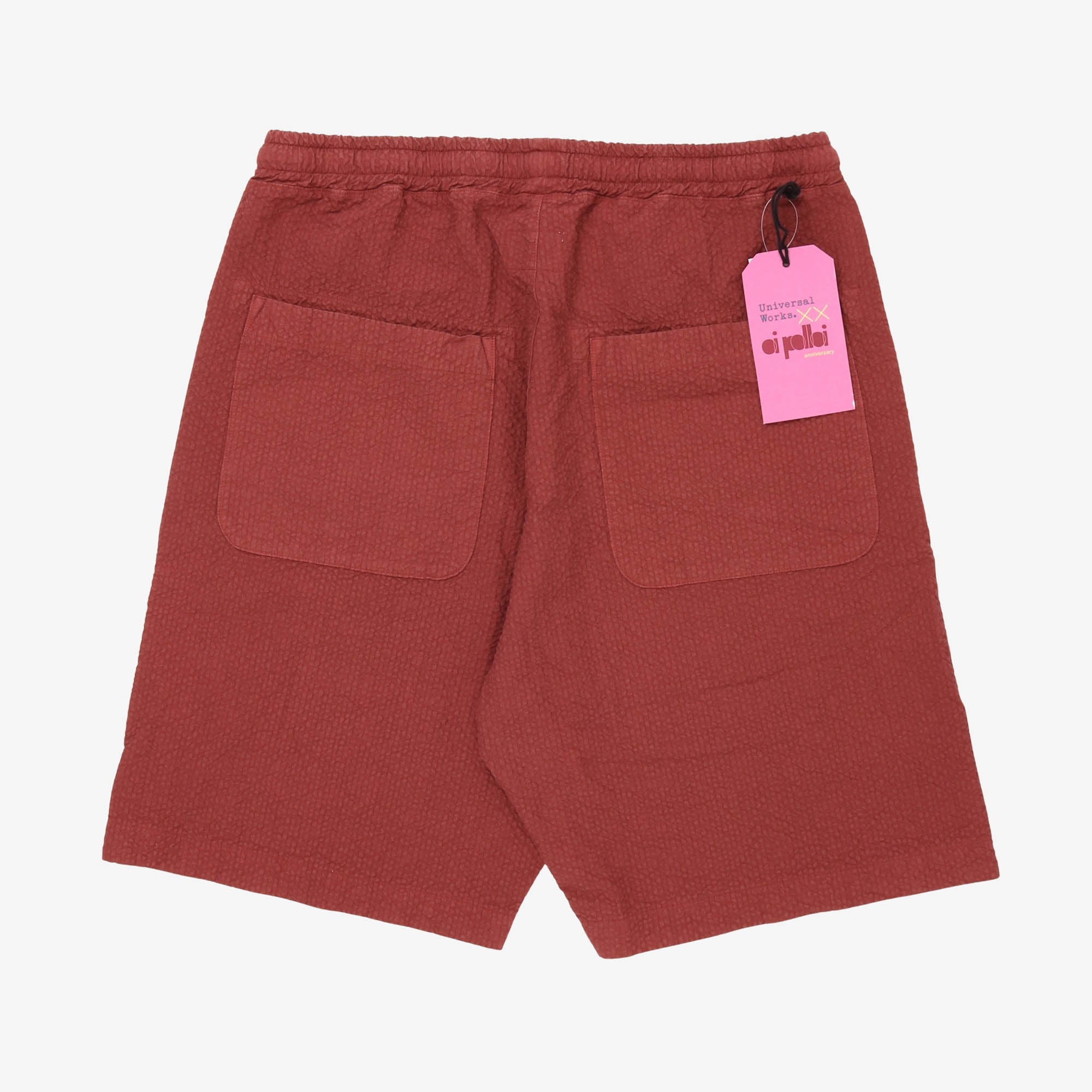 Oi Polloi Seersucker Easy Shorts