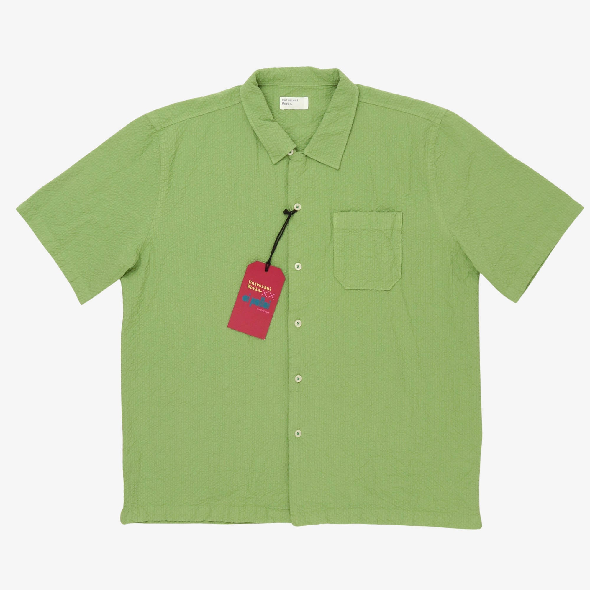 Oi Polloi SS Seersucker Shirt