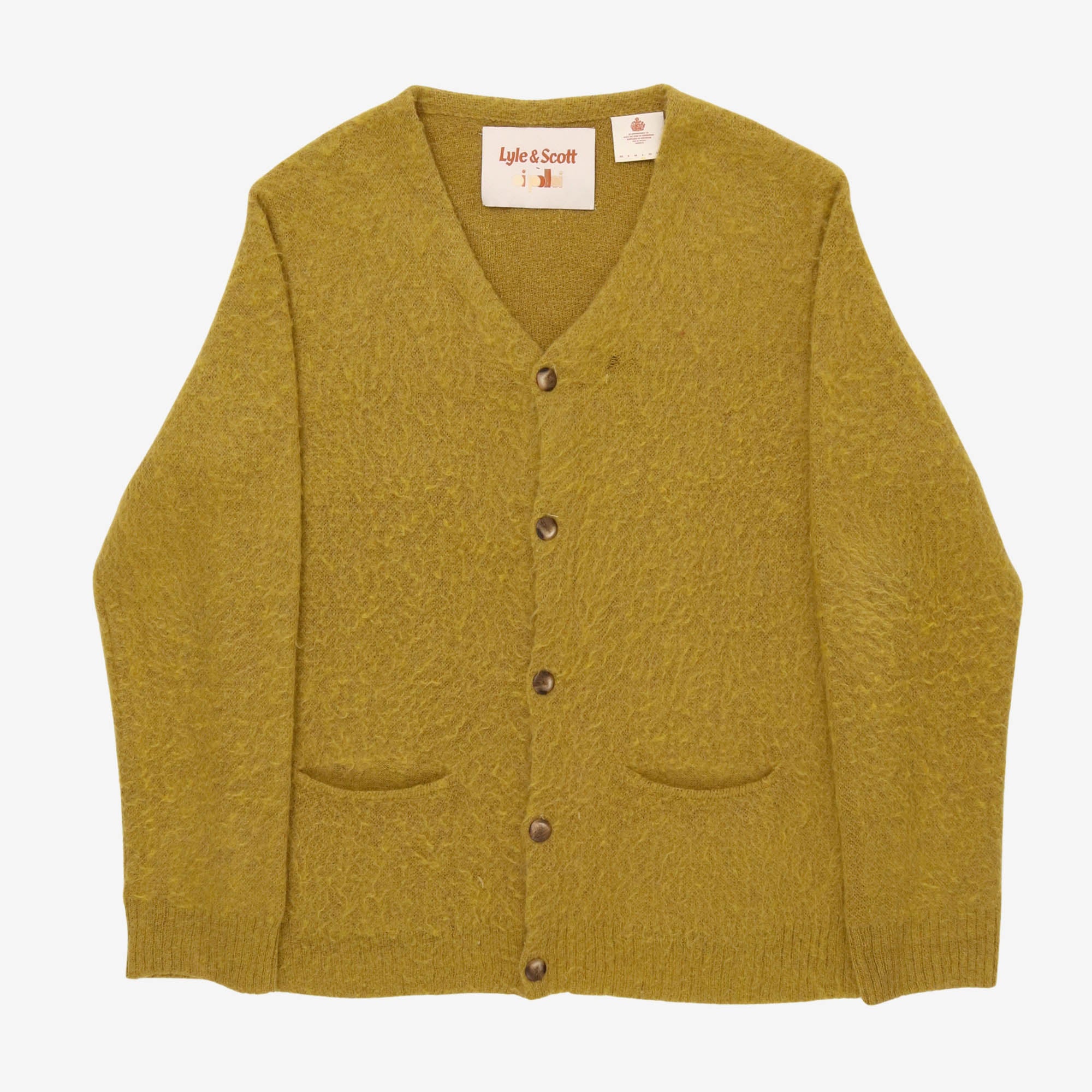 Oi Polloi Shaggy Mohair Cardigan