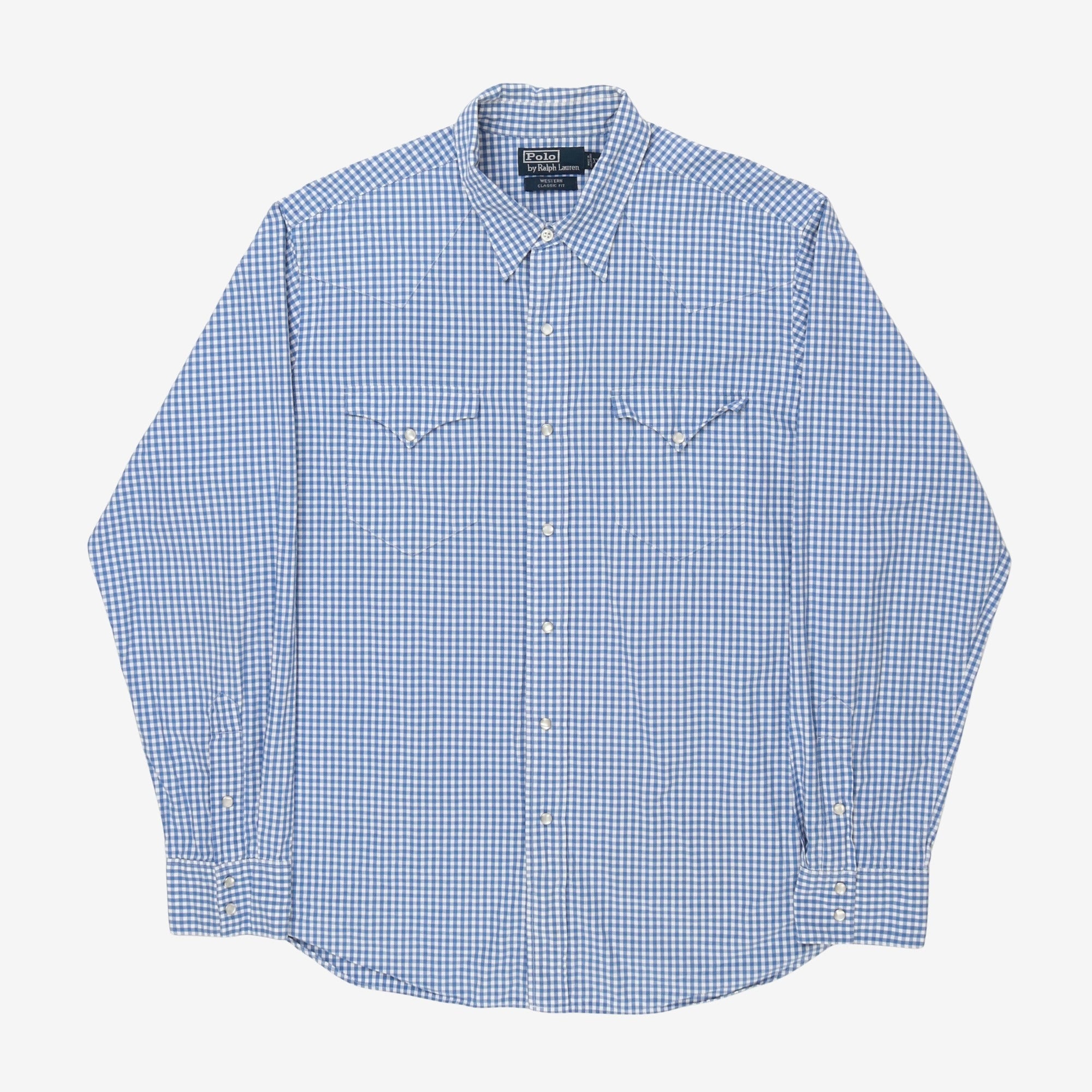 Gingham Western Shirt