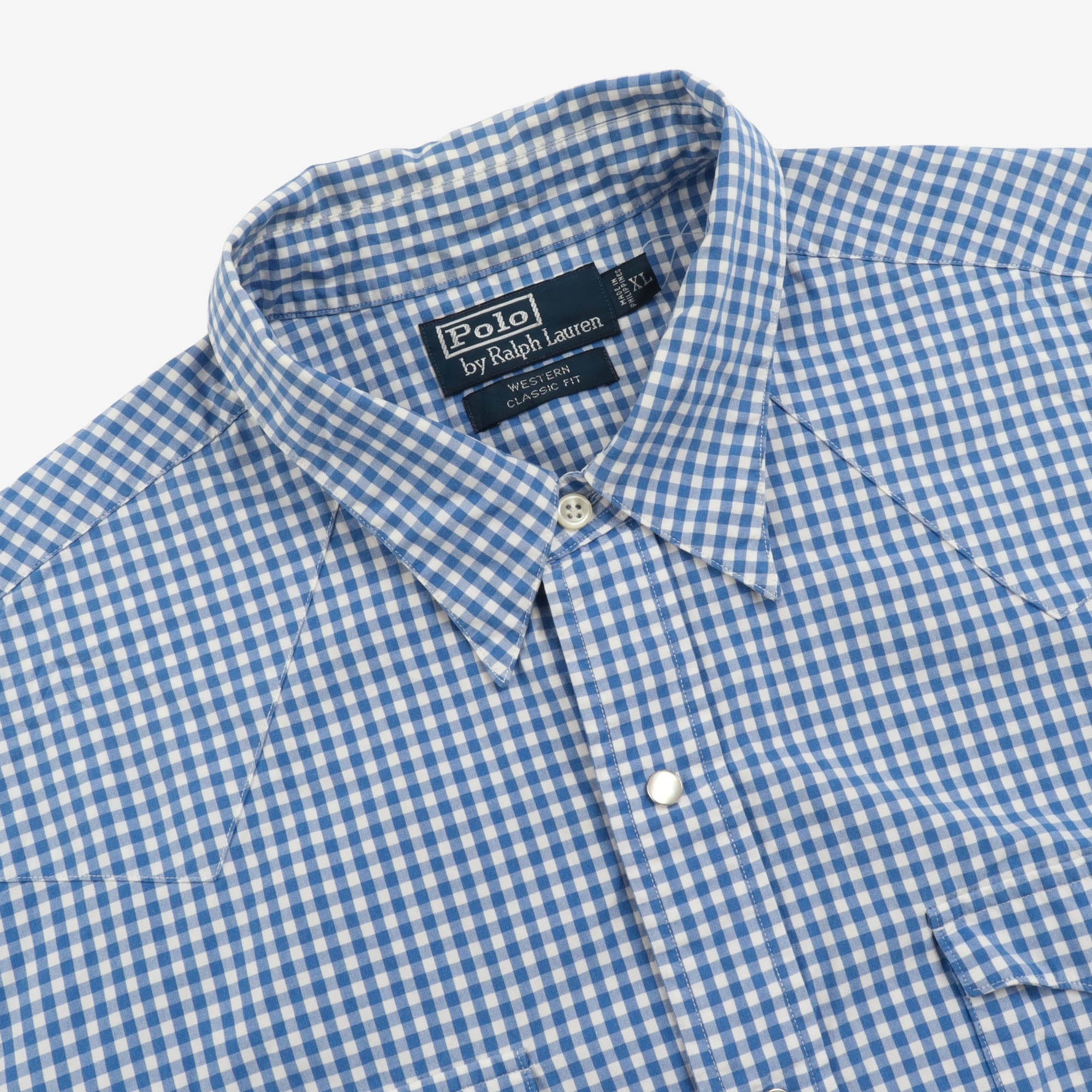 Gingham Western Shirt