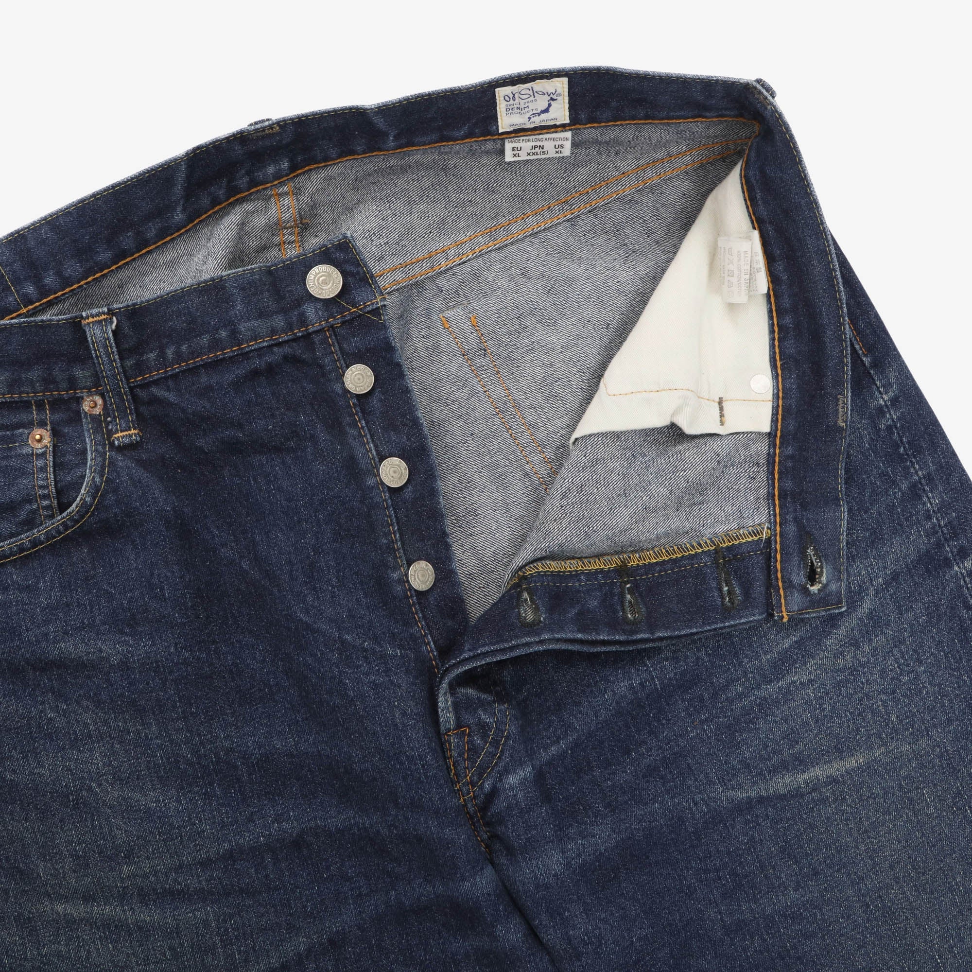 105 Straight Selvedge Denim (36W X 29L)