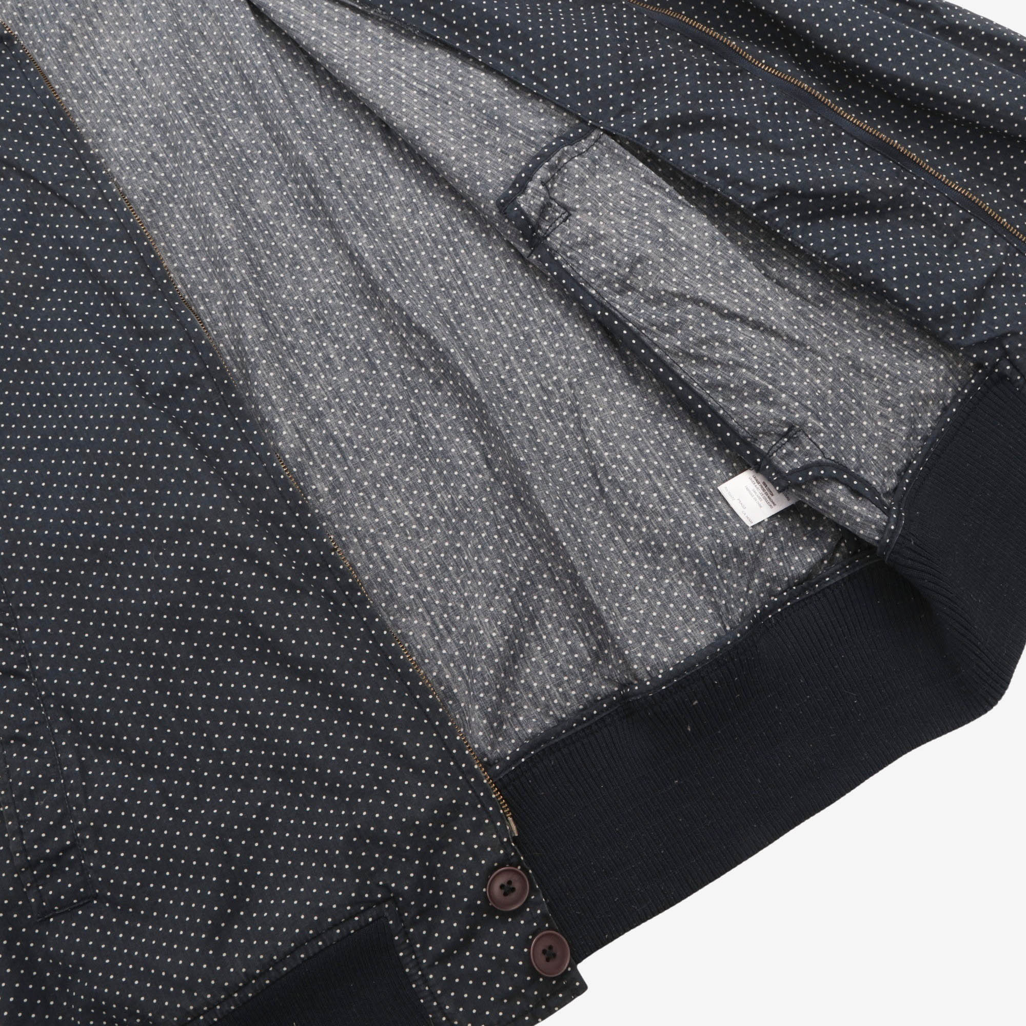 Micro Check Shawl Collar Bomber