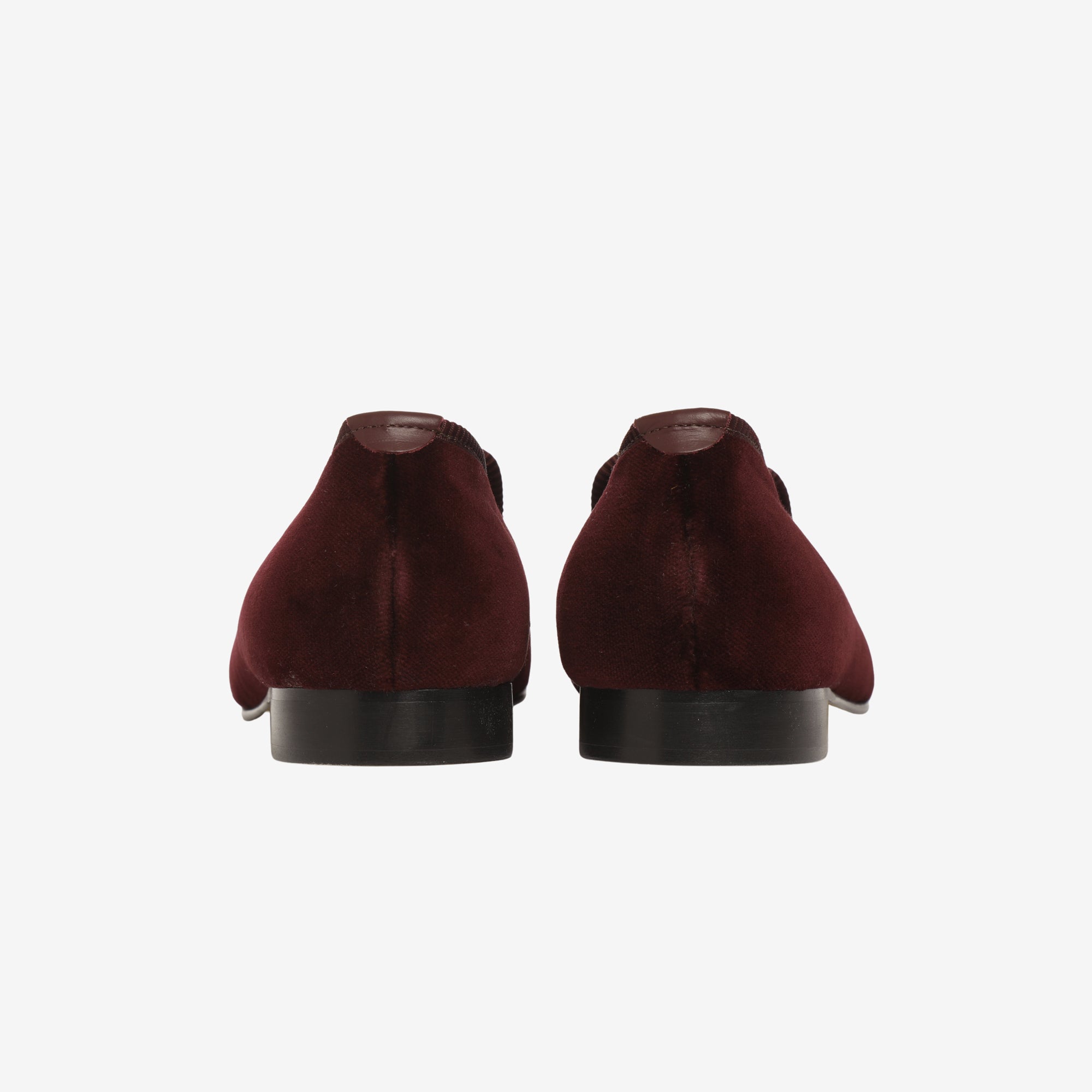 Crested Velvet Albert Slipper