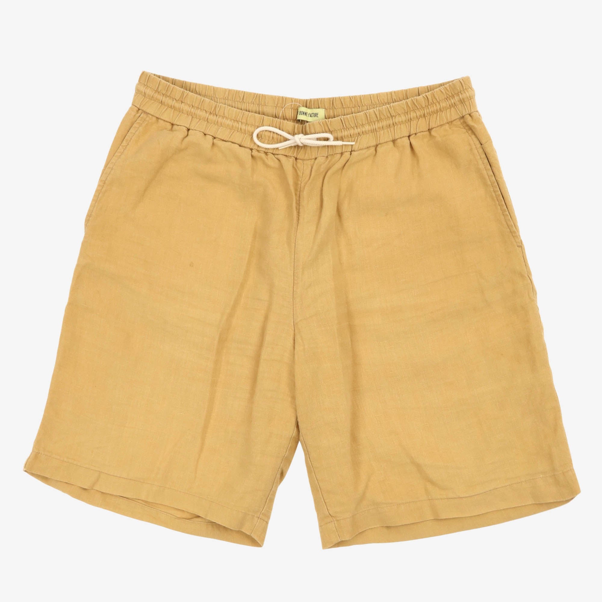 Drawstring Linen Short