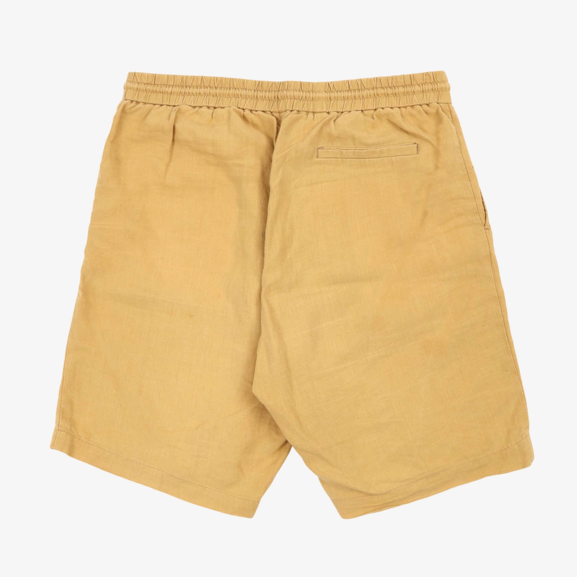Drawstring Linen Short