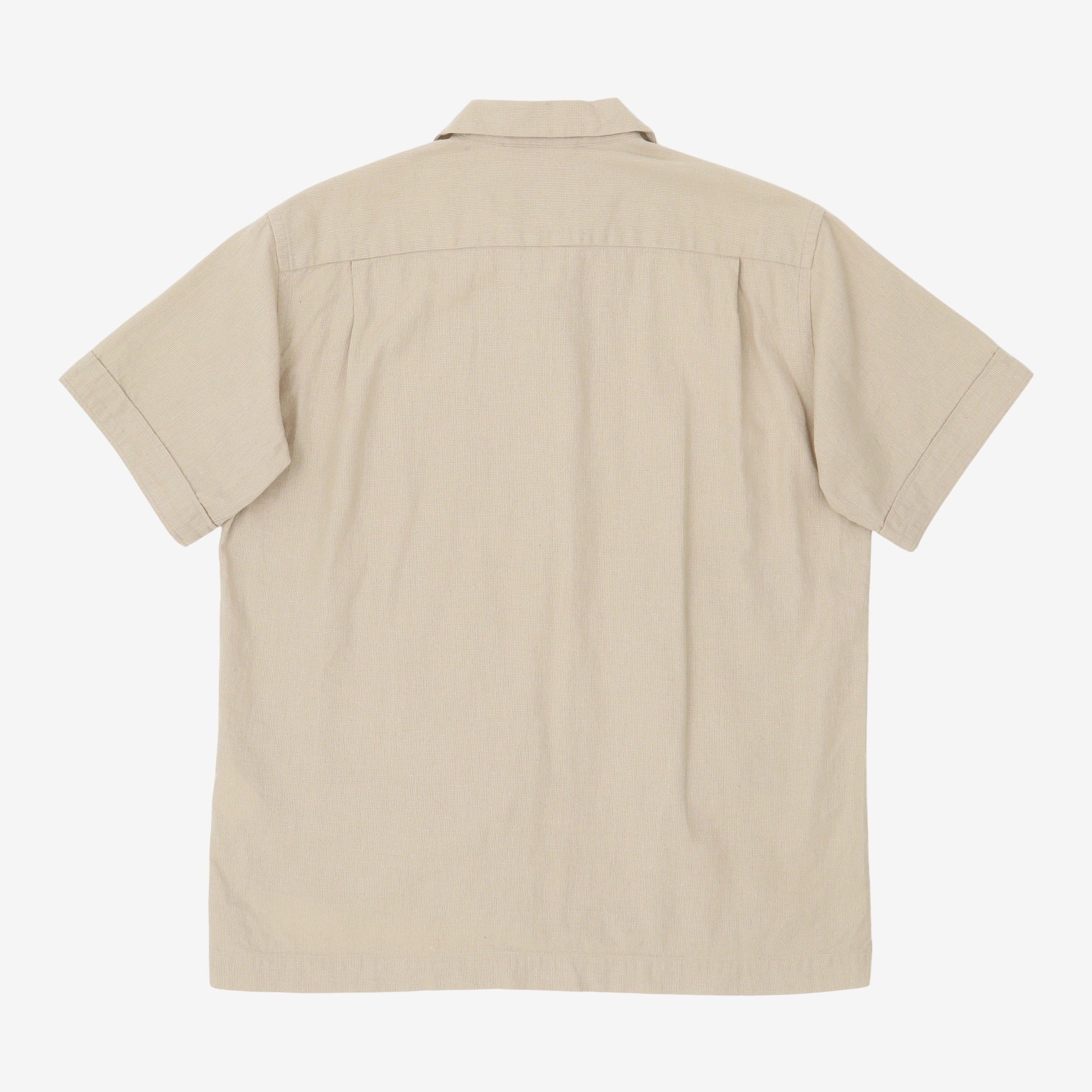 Linen Blend Two Pocket SS Shirt