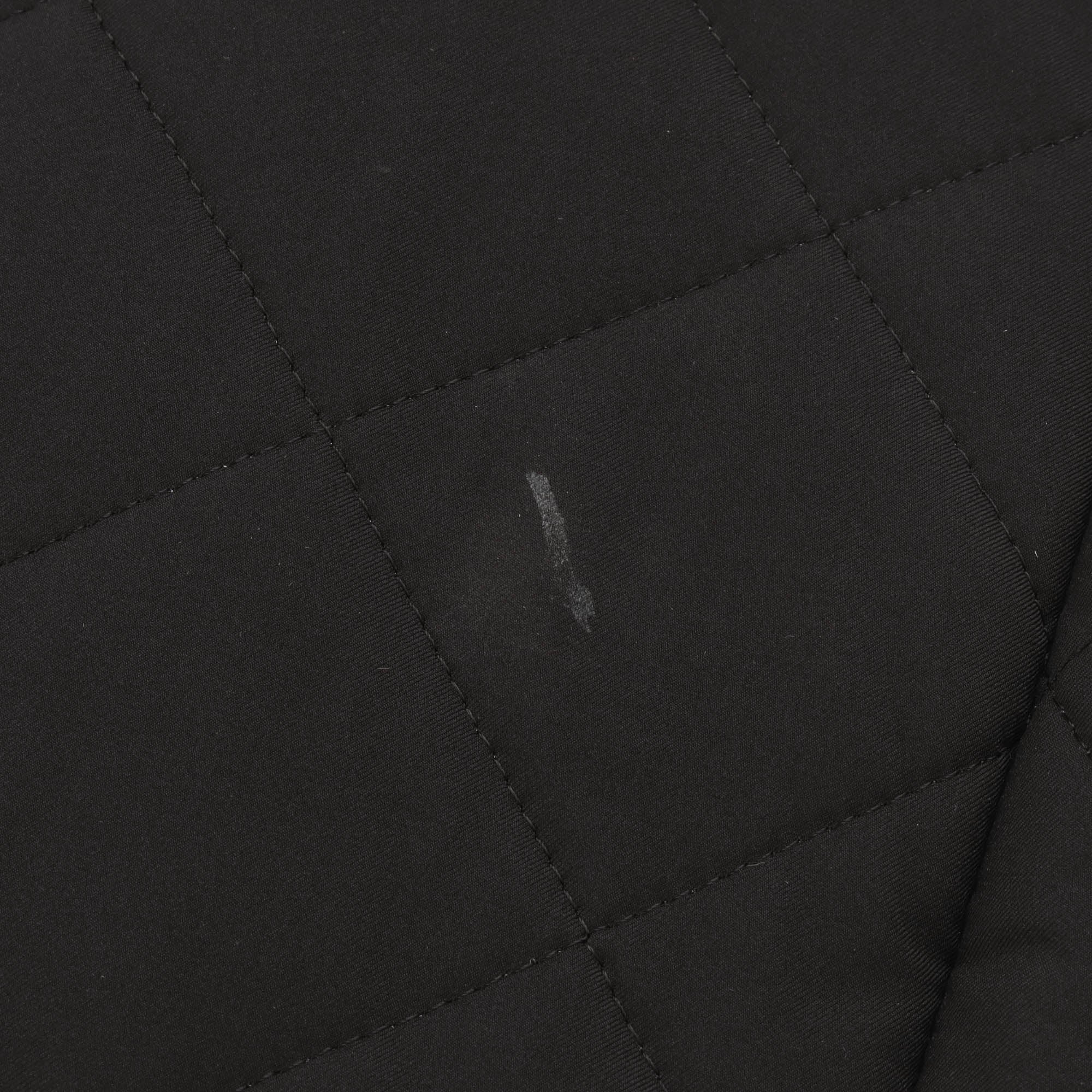 Oversized Quilted Denim Padded Jacket