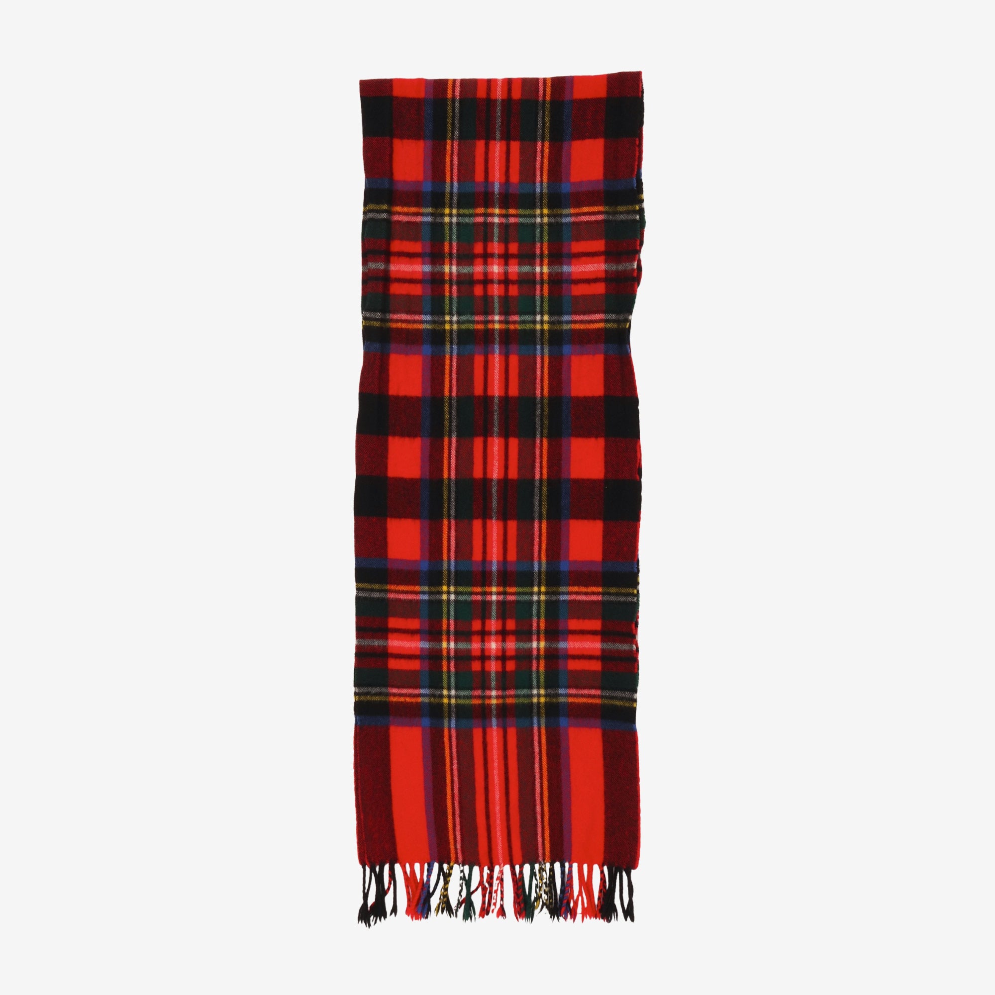 Lambswool Check Scarf