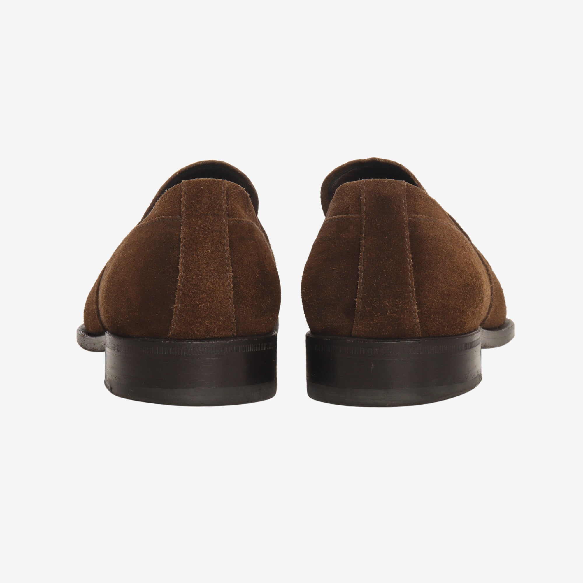 Suede Full Strap Penny Loafer