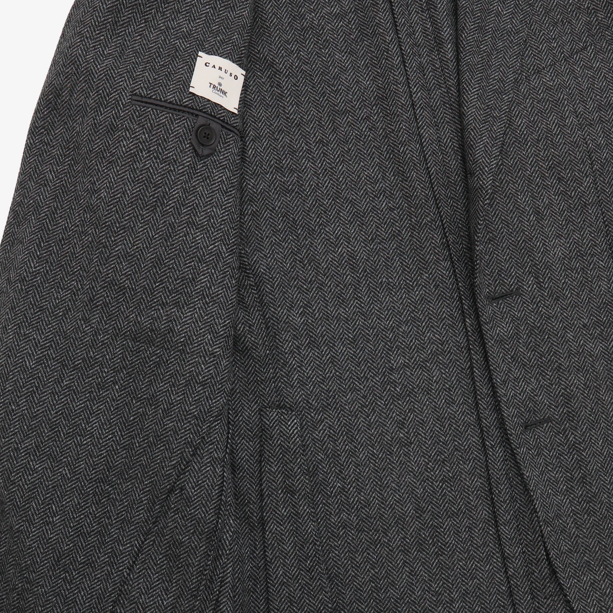 Cashmere Blend Herringbone Blazer (Trunk)