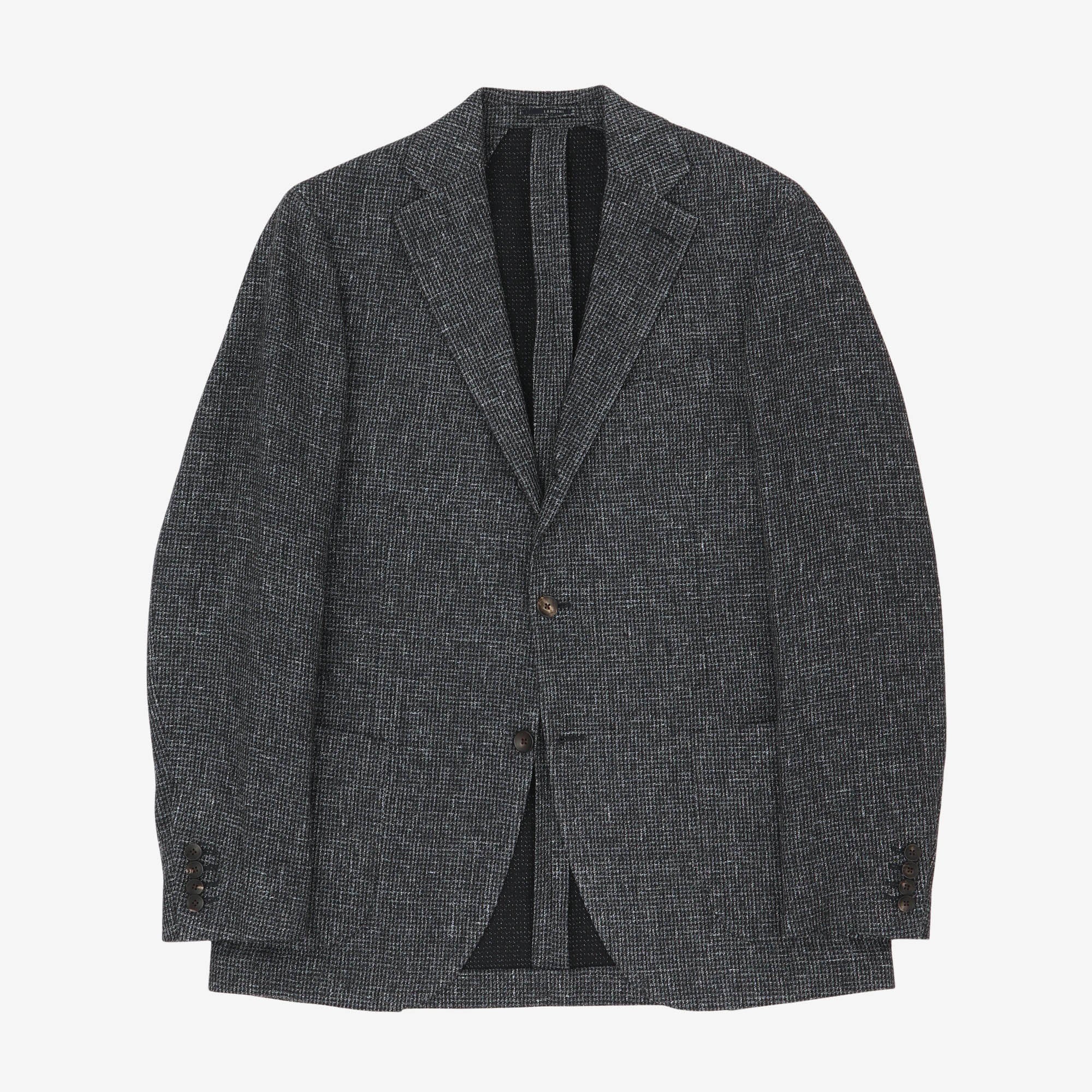 Linen Blend Woven Blazer